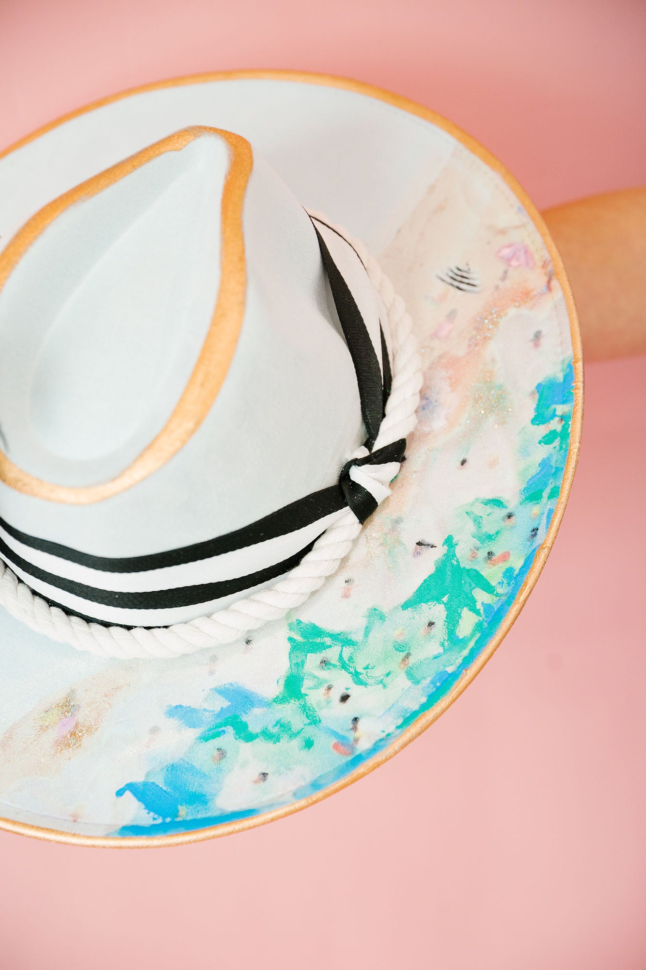 ABSTRACT BEACH RANCHER HAT RANCHER HAT Judith March