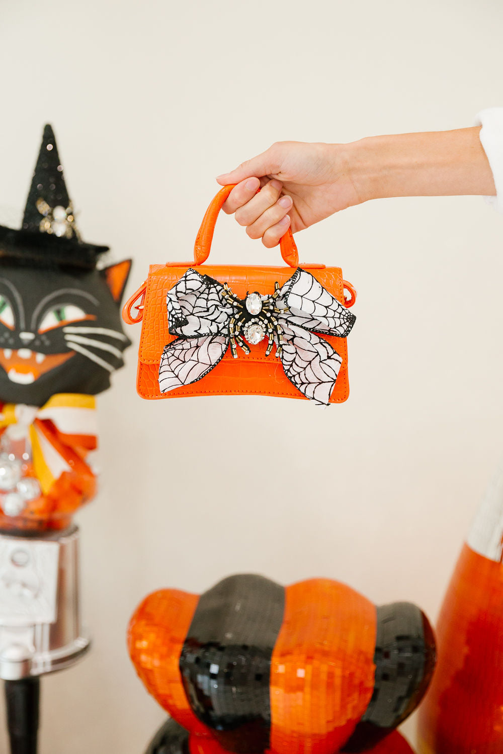 ORANGE YOU SPOOKY BAG Clutch Judith March