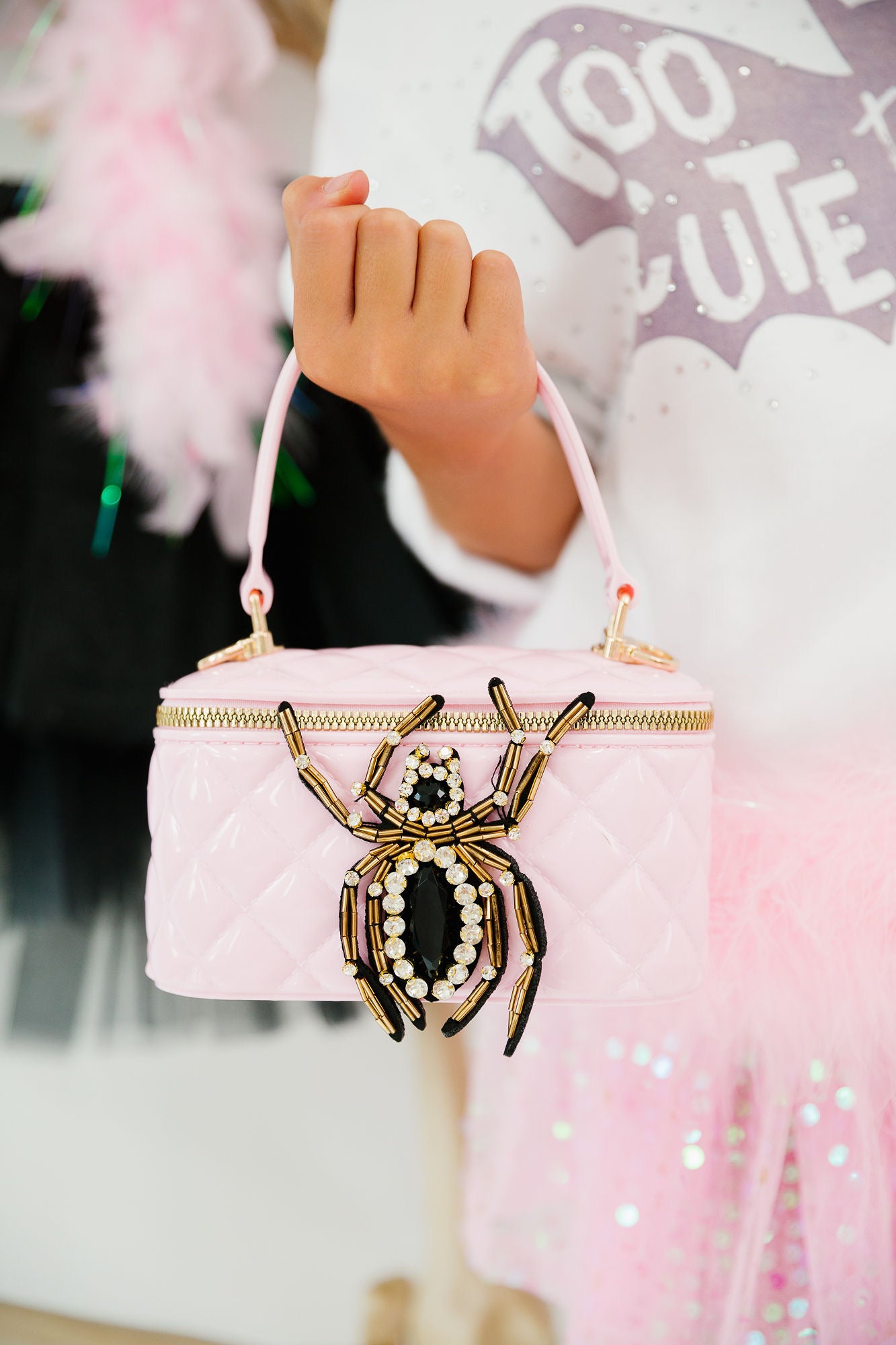 MINI KIDS BEJEWELED BITE BAG NECKLACE Judith March