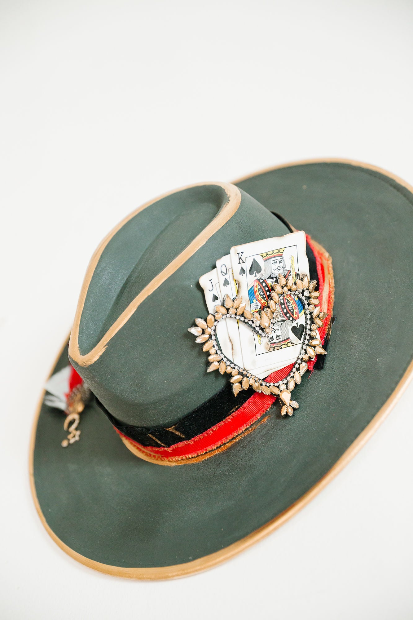 *LOVE GAME BLACK RANCHER HAT HAT Judith March