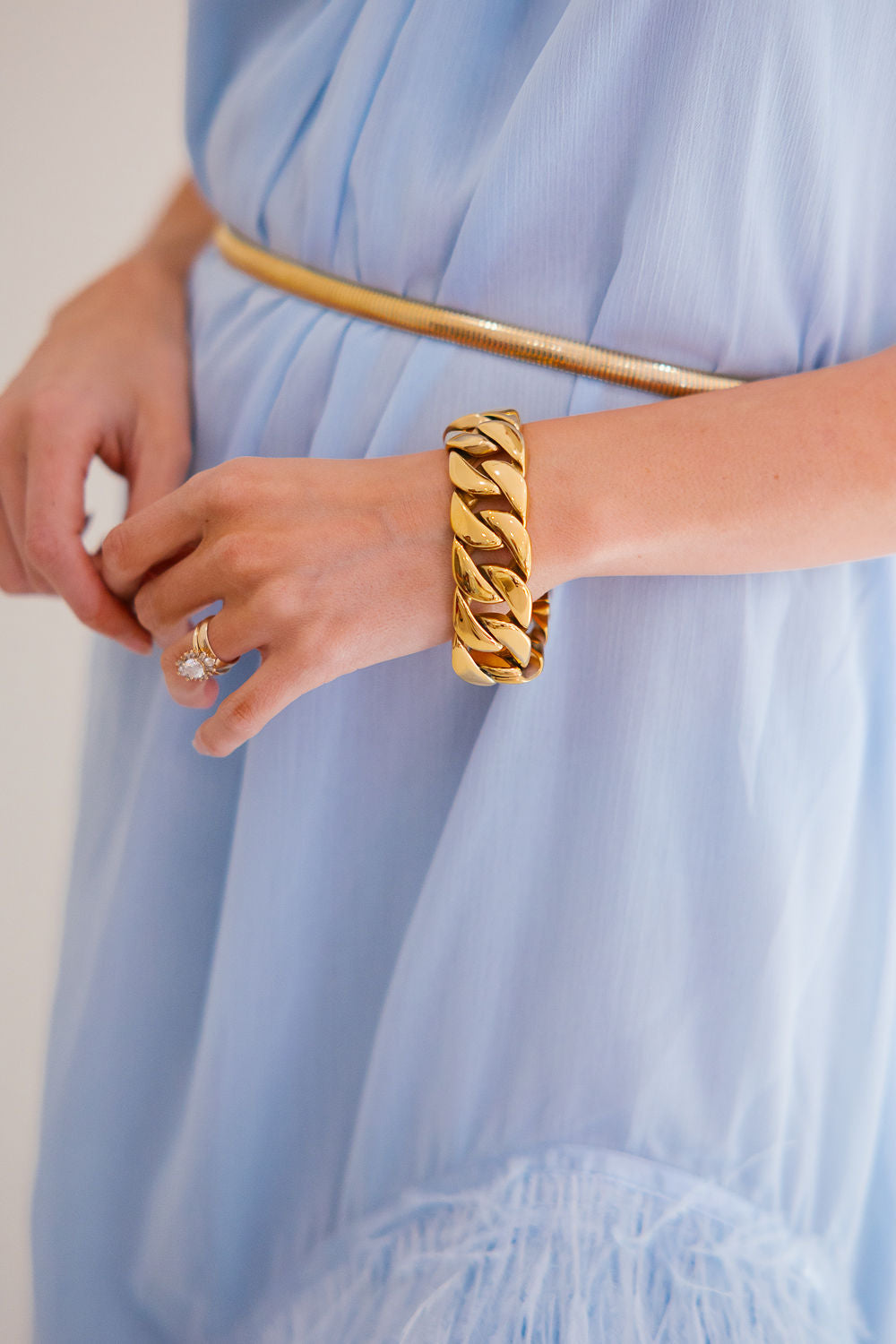 GOLD LINK BRACELET BRACELET Judith March