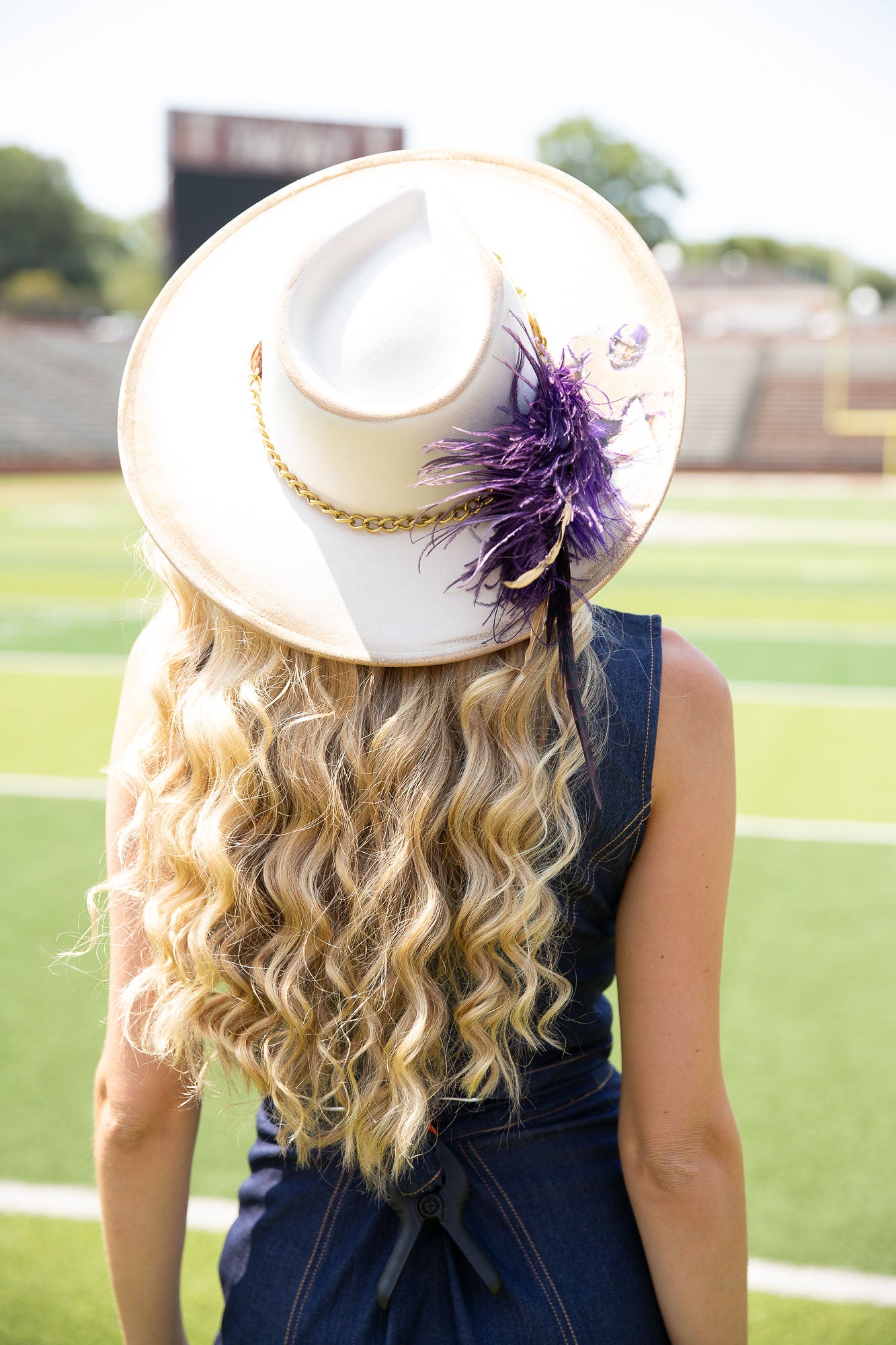 PURPLE REIGN RANCHER HAT HAT Judith March