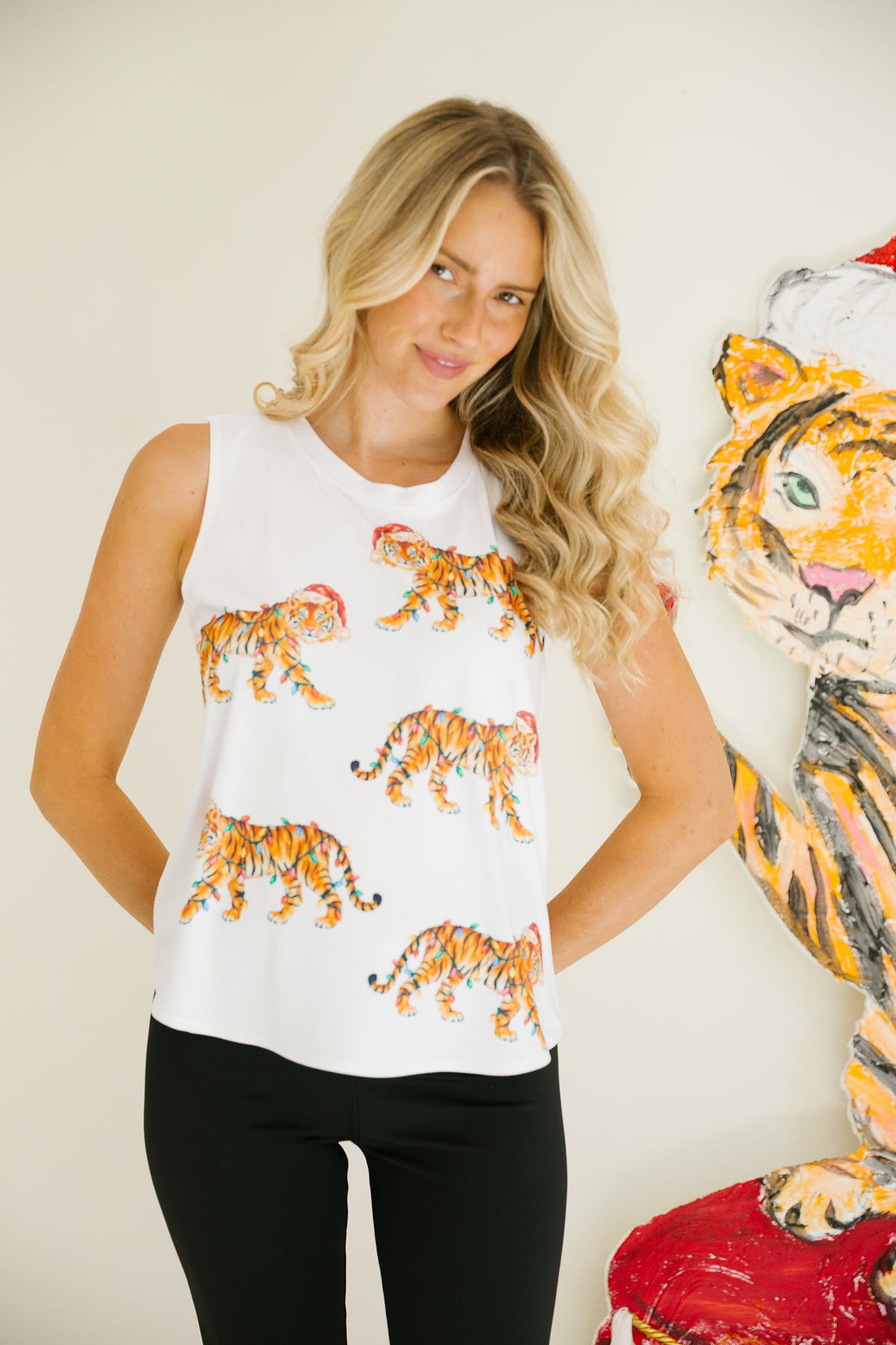 WILD ABOUT CHRISTMAS TEE/TANK TEE Judith March