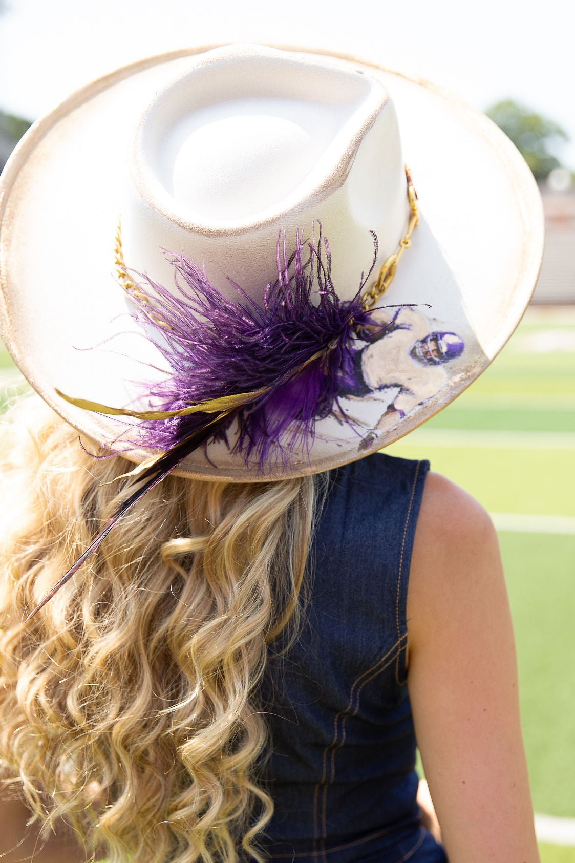 PURPLE REIGN RANCHER HAT HAT Judith March