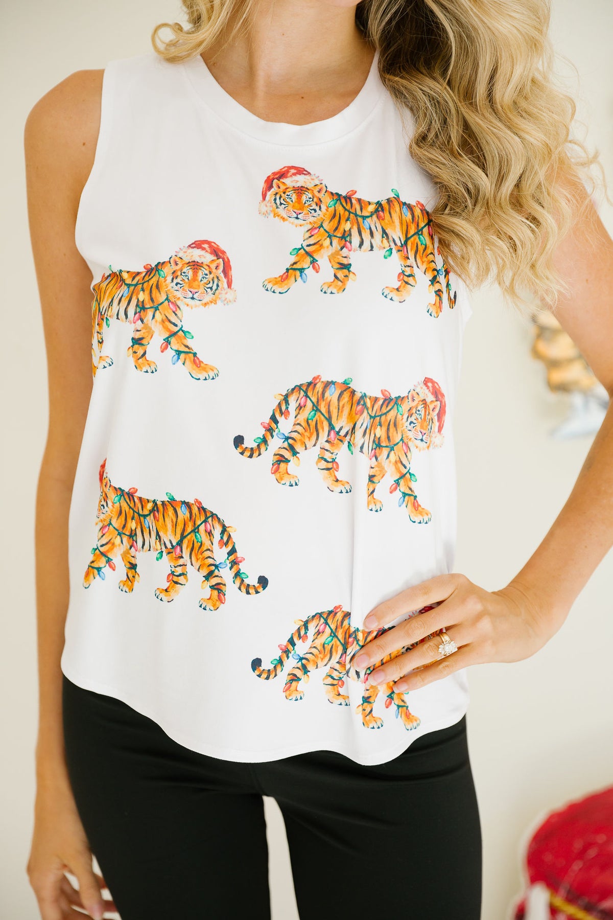 WILD ABOUT CHRISTMAS TEE/TANK TEE Judith March SMALL TANK