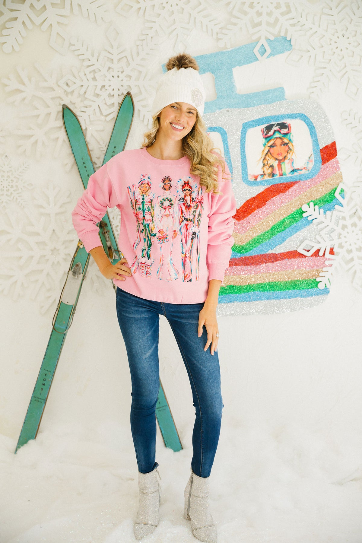APRÈS IT GIRLS PINK PULLOVER PULLOVER Judith March