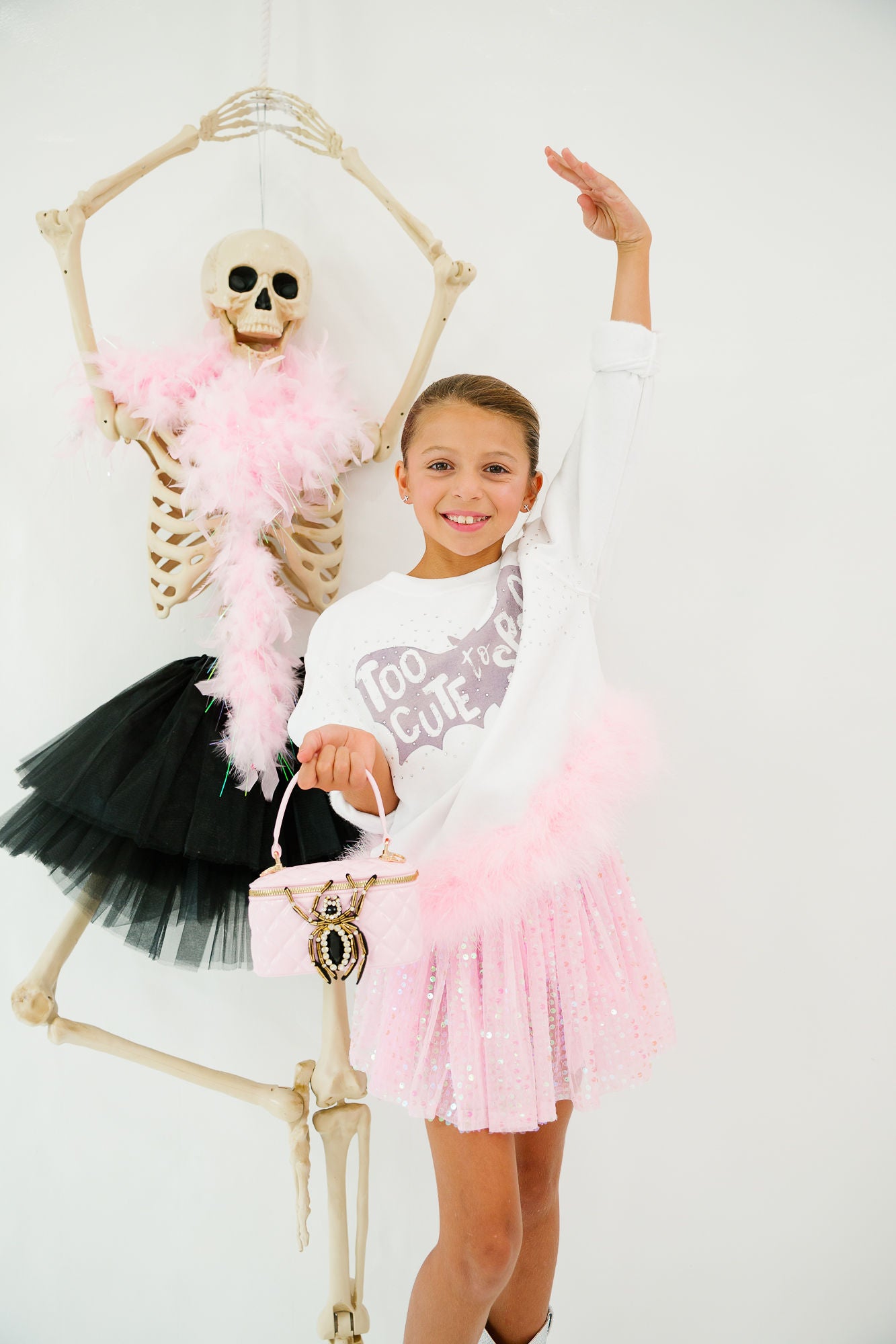 MINI KIDS TOO CUTE TO SPOOK PULLOVER PULLOVER Judith March