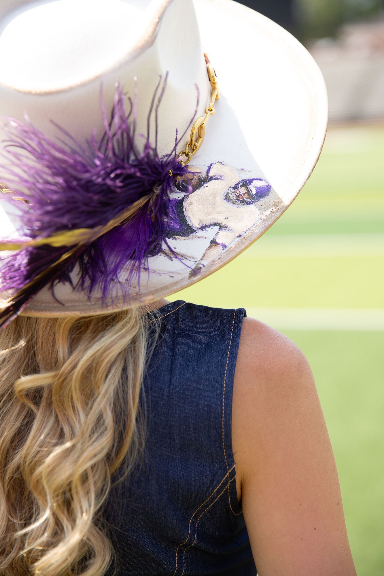 PURPLE REIGN RANCHER HAT HAT Judith March