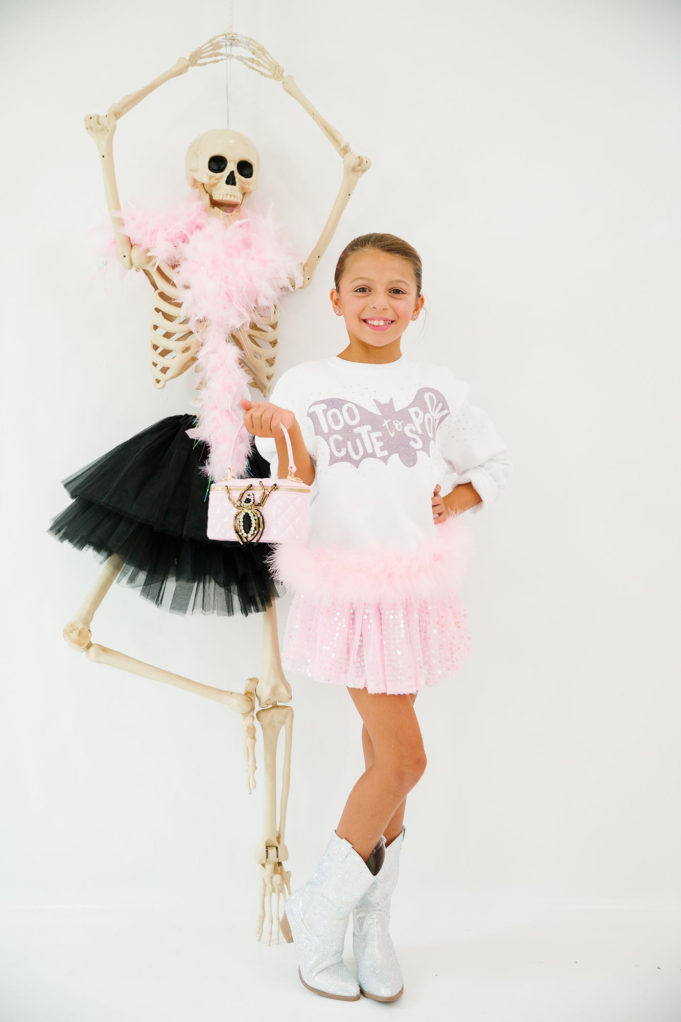 MINI KIDS TOO CUTE TO SPOOK PULLOVER PULLOVER Judith March