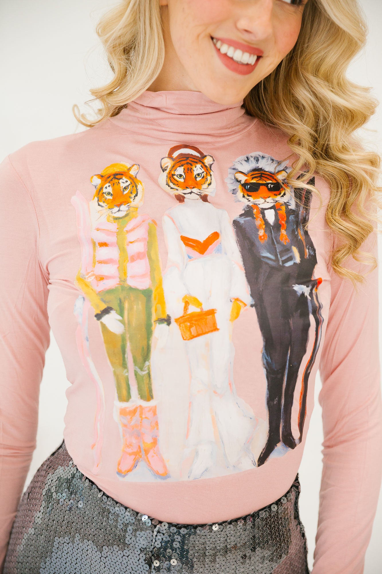 STRIPES & SLOPES BODYSUIT BODYSUIT Judith March SMALL PINK