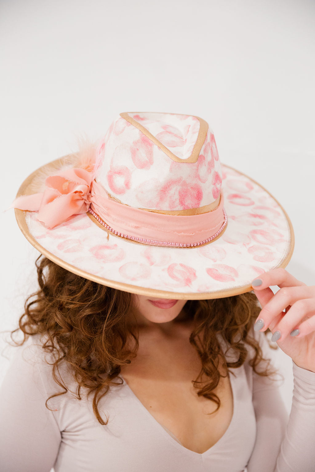 KISS ME AND TELL ME I'M PRETTY RANCHER HAT HAT Judith March