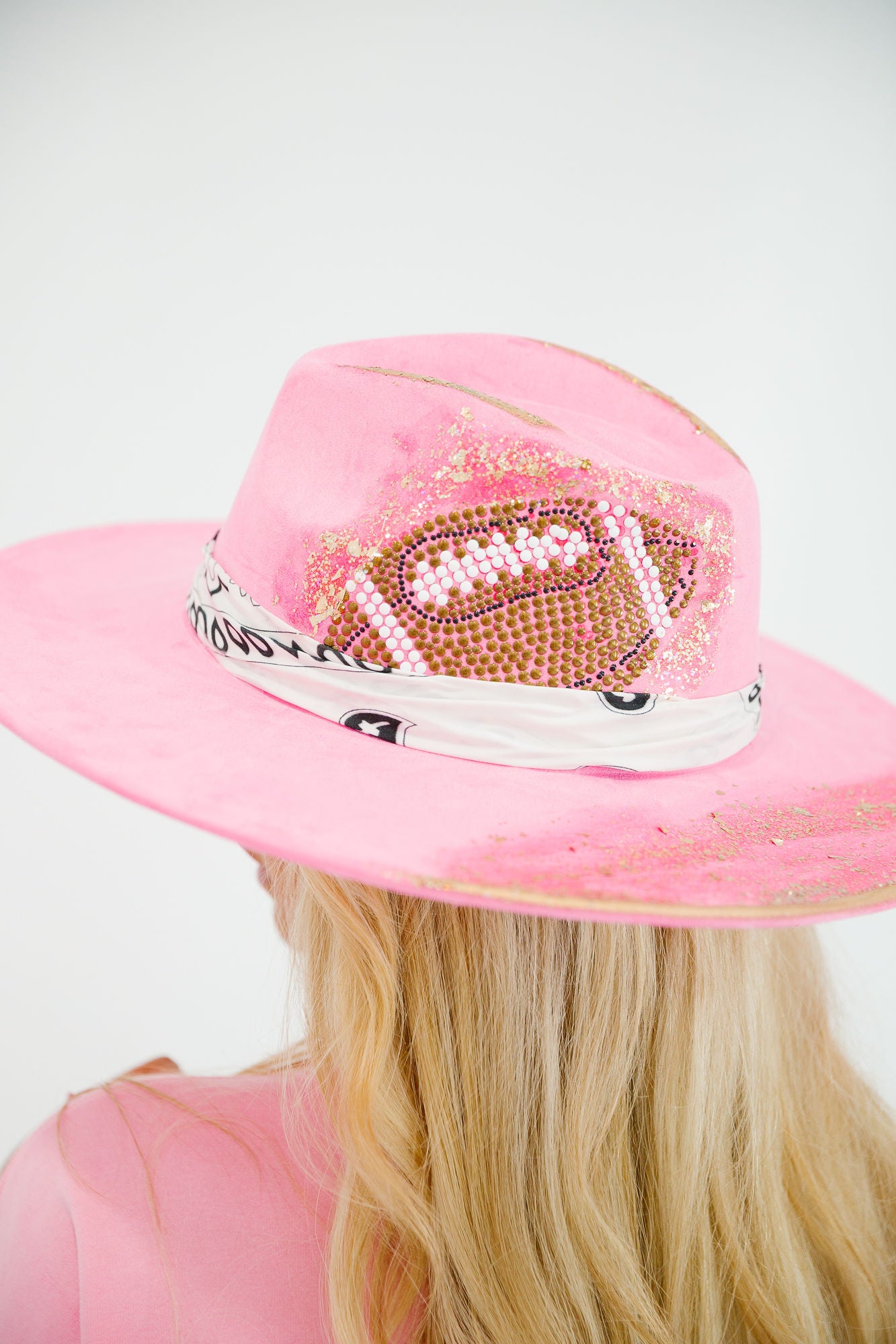 TOUCHDOWN PINK RANCHER HAT RANCHER HAT Judith March