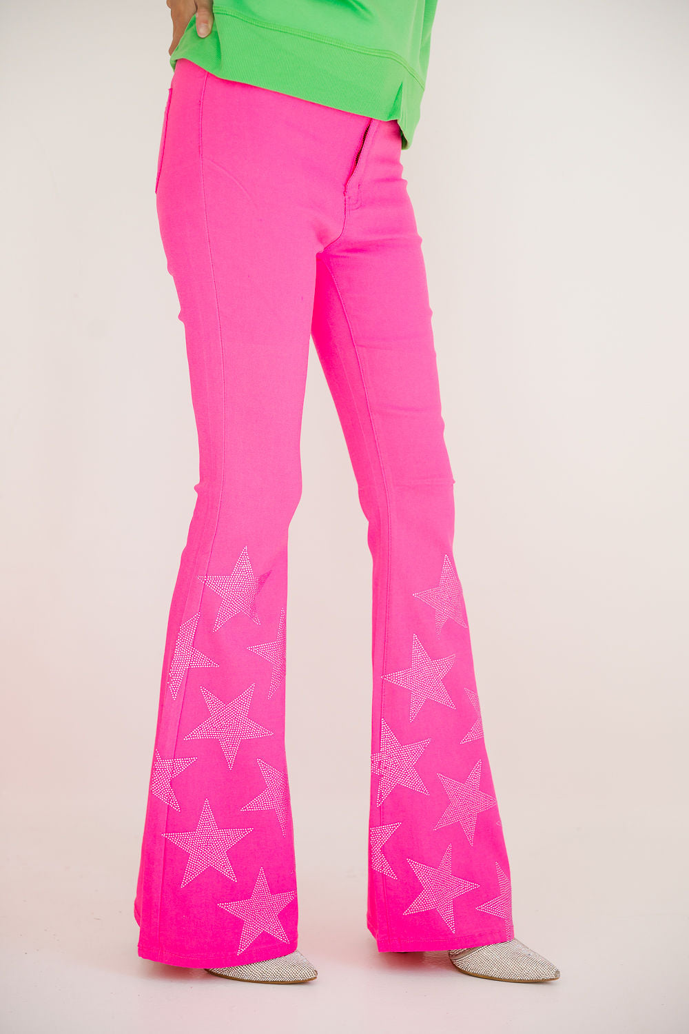 HOLIDAY STAR PINK FLARES FLARES Judith March