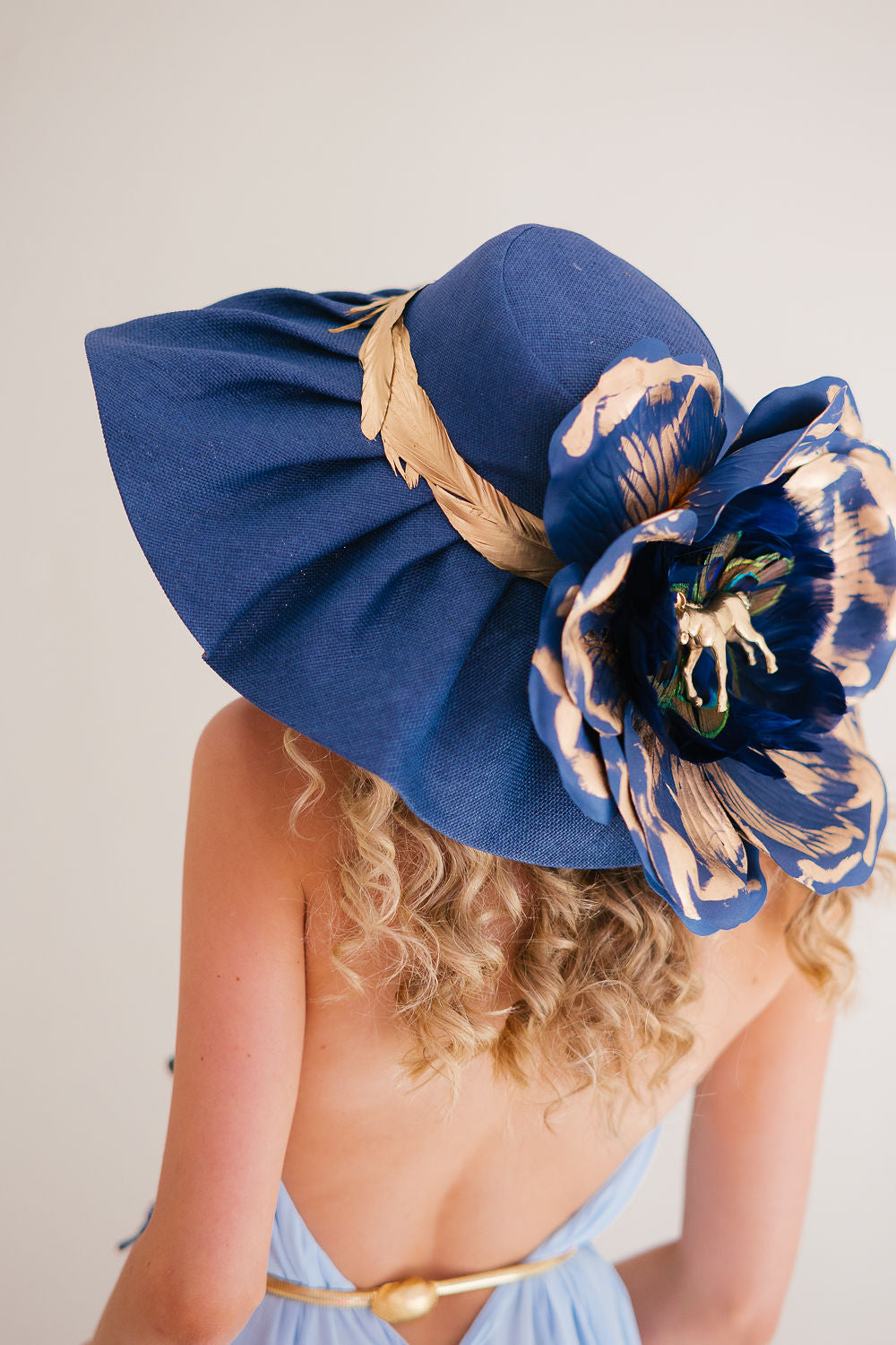 SAPPHIRE STAKES SUN HAT RANCHER HAT Judith March