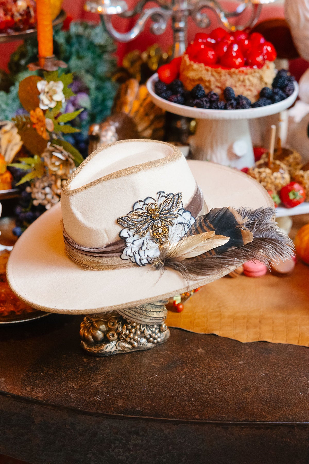 THE HONEYCOMB HONEY RANCHER HAT RANCHER HAT Judith March