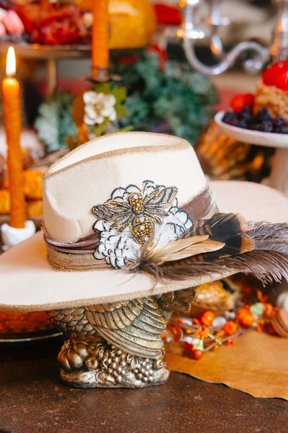 THE HONEYCOMB HONEY RANCHER HAT RANCHER HAT Judith March