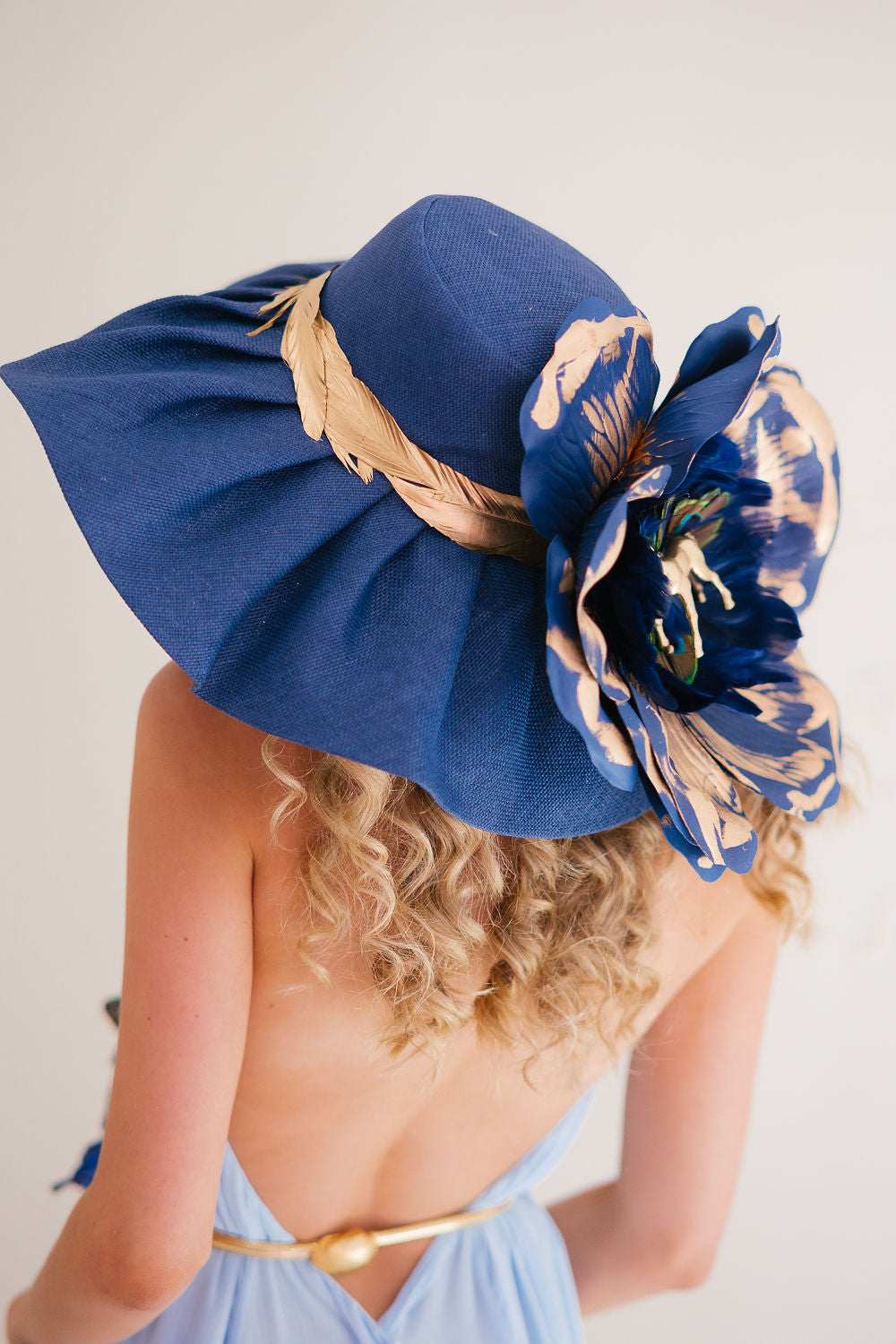 SAPPHIRE STAKES SUN HAT RANCHER HAT Judith March