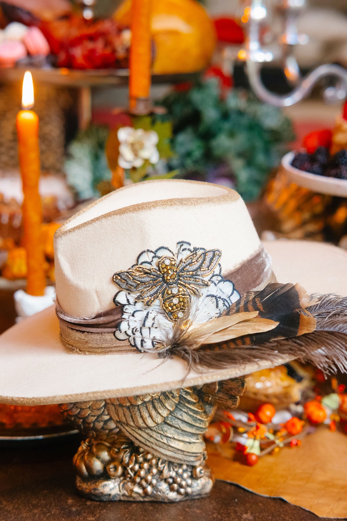 THE HONEYCOMB HONEY RANCHER HAT RANCHER HAT Judith March