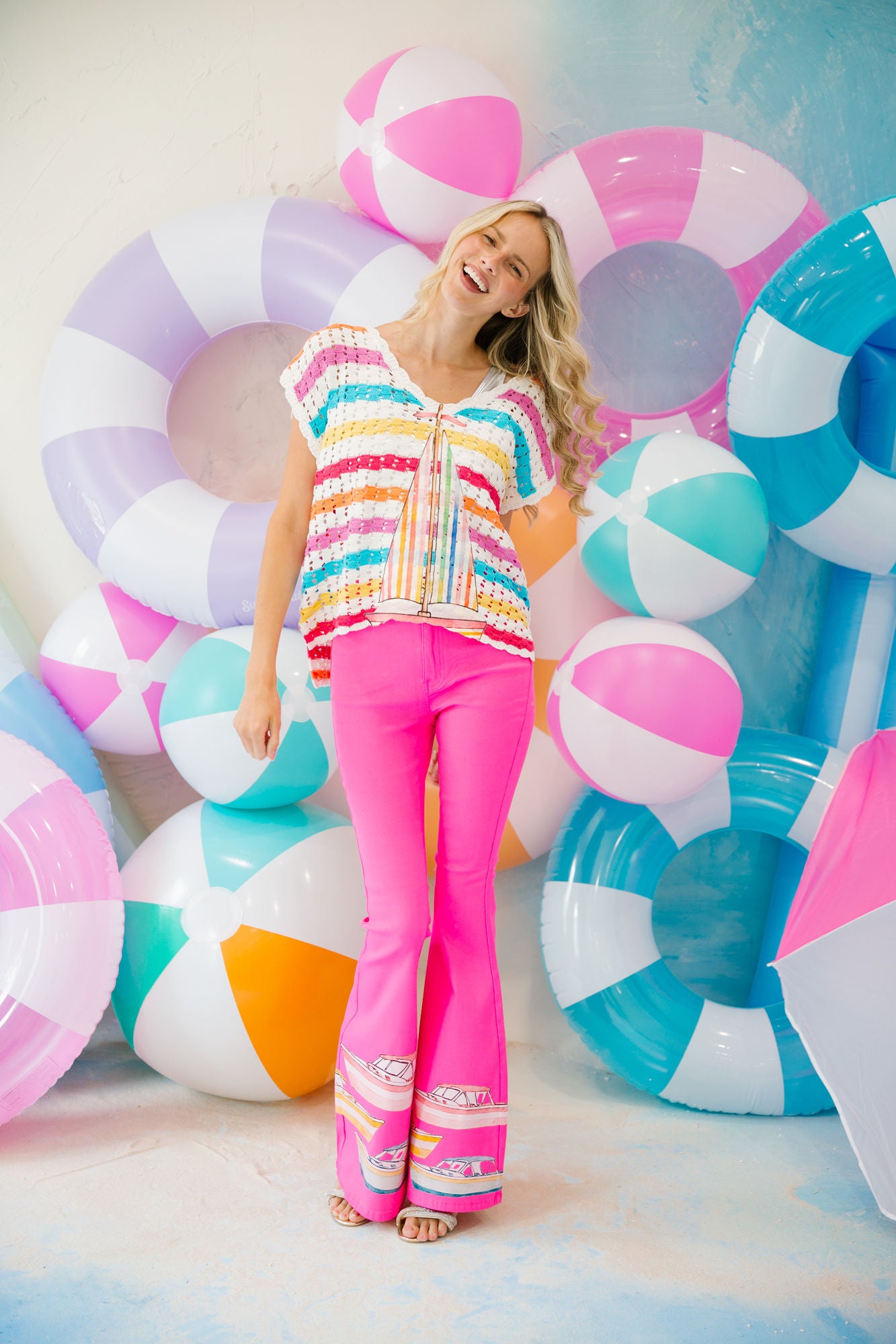 SET SAIL PINK FLARES