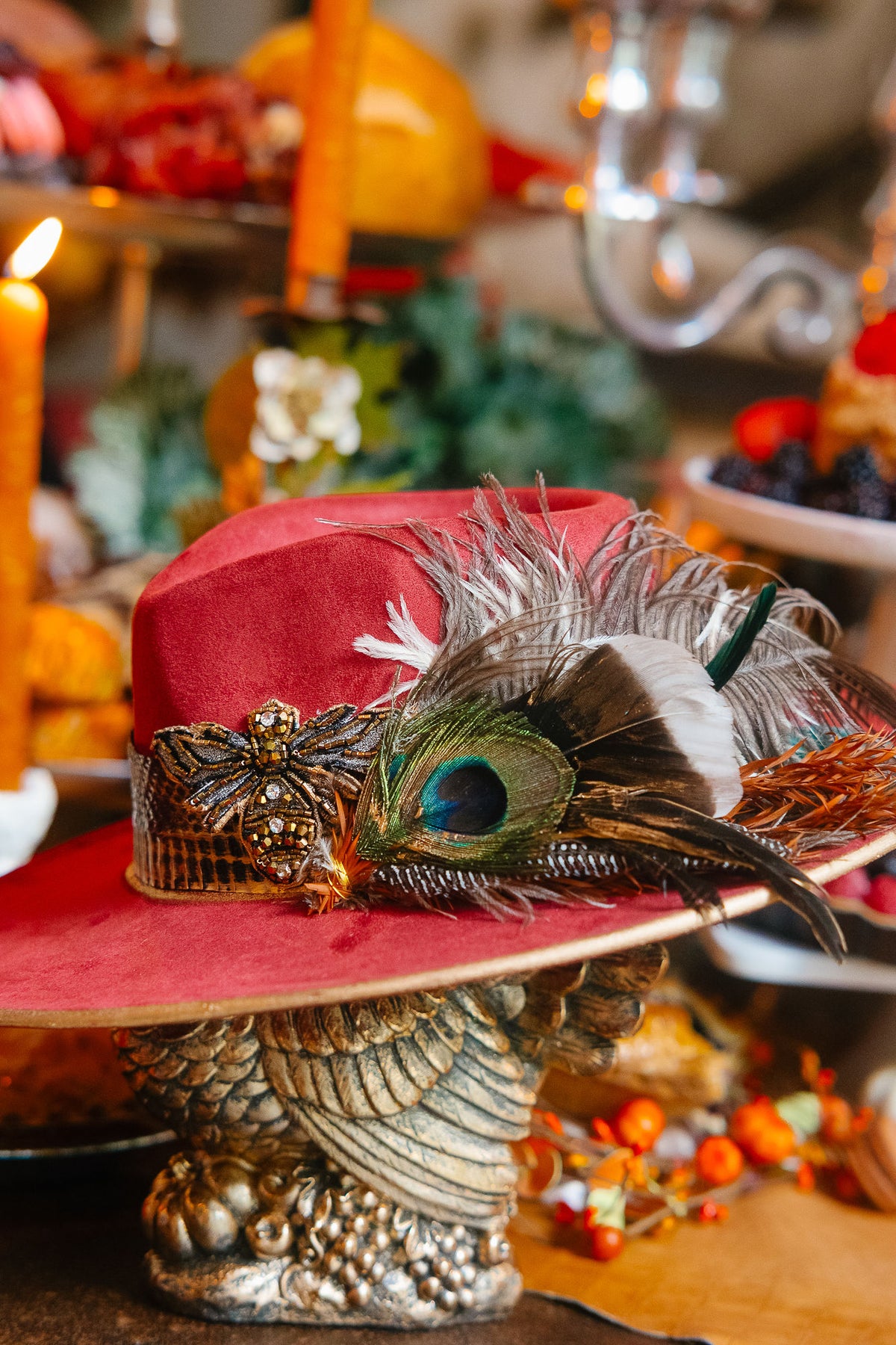 THE SCARLET SEASON RANCHER HAT RANCHER HAT Judith March