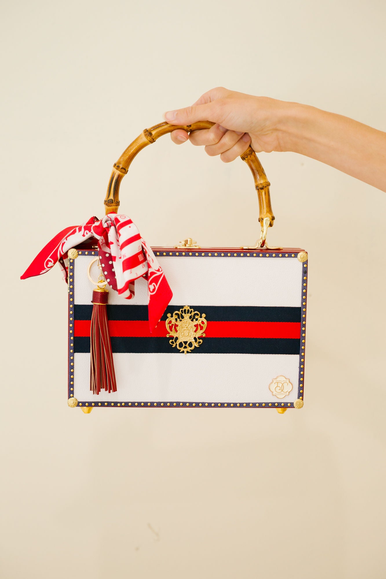 THE OLD GLORY RED PURSE - BY DARLING AND COMPANY
