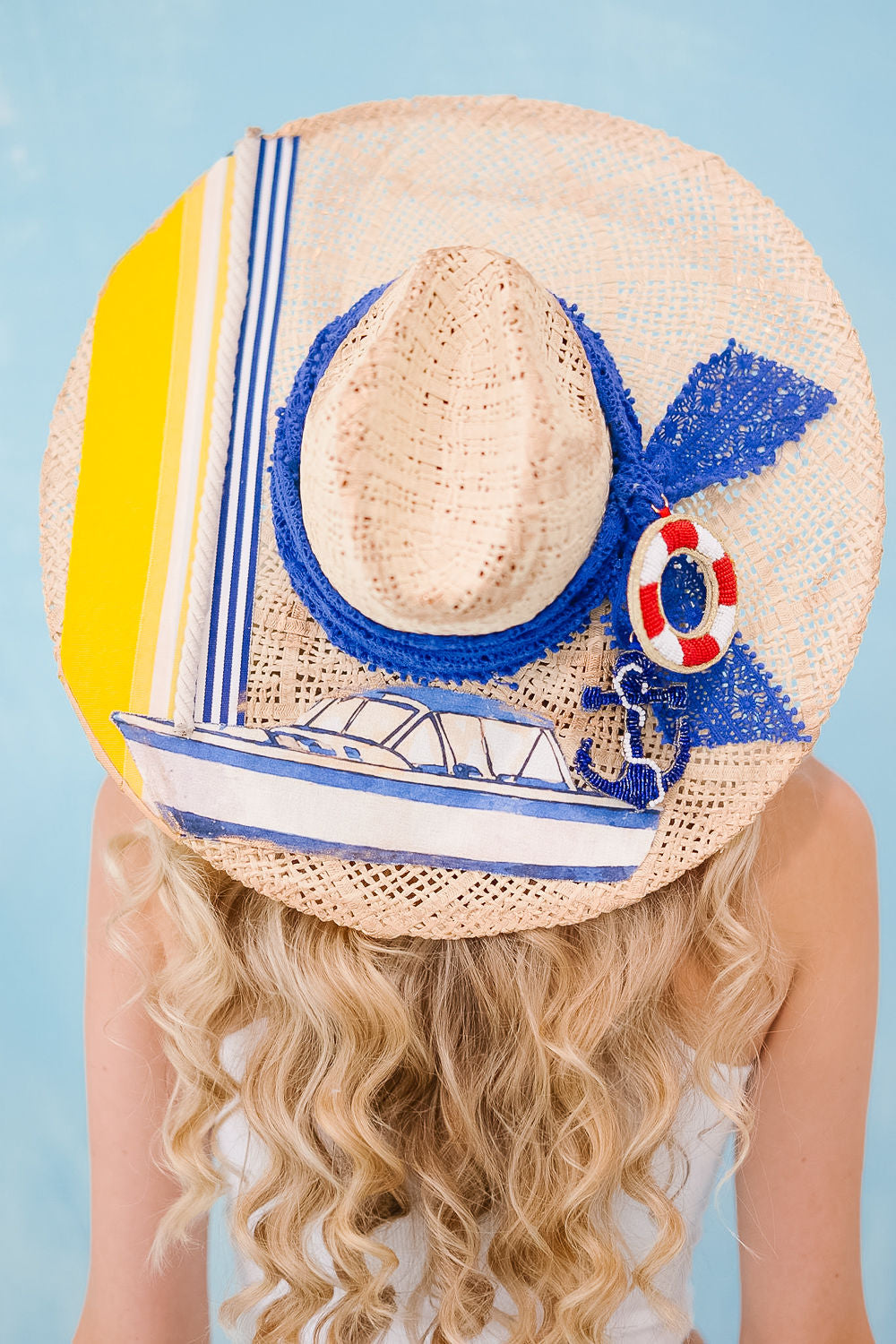 YACHT DAY SUN HAT HAT Judith March