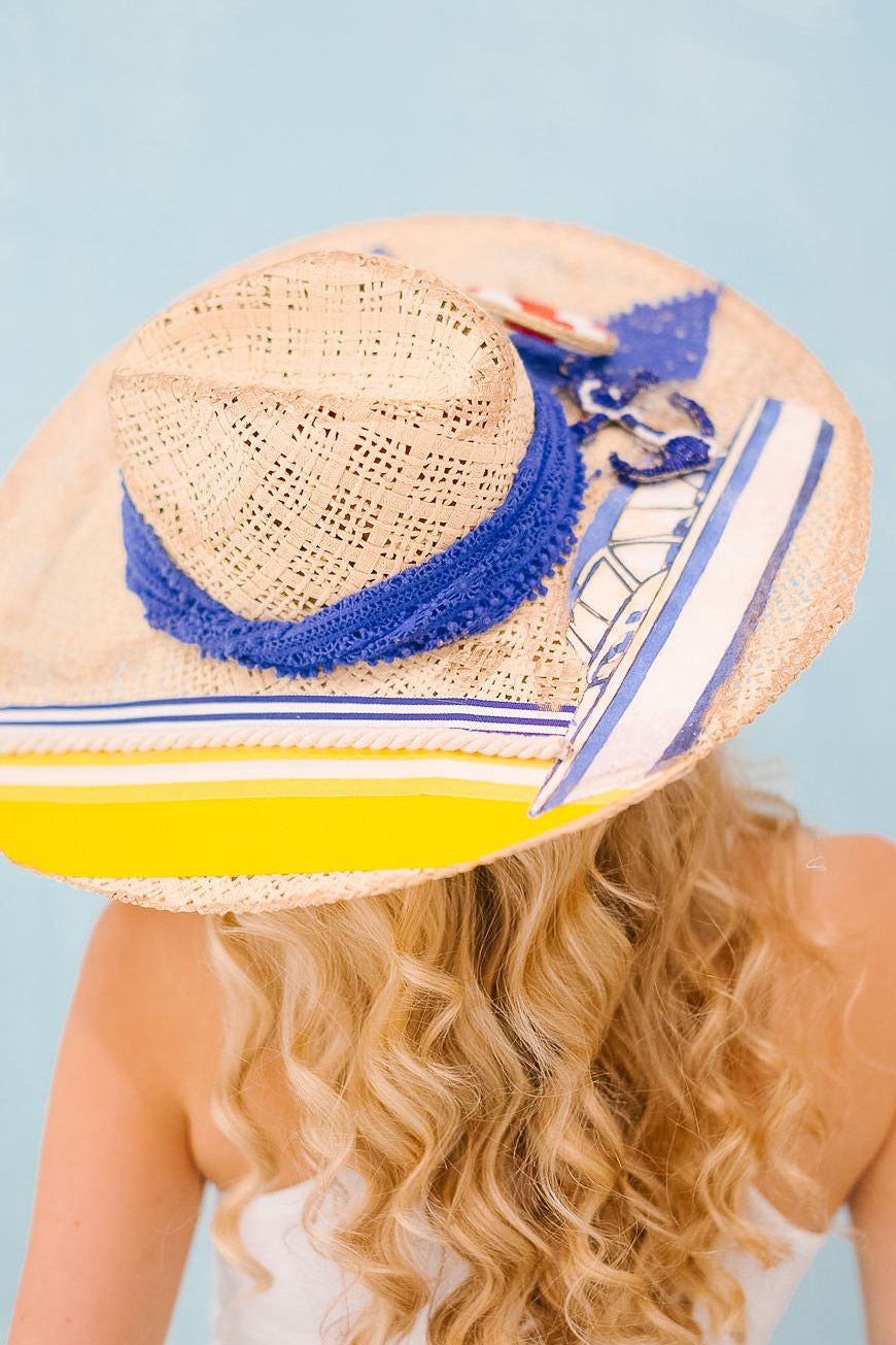 YACHT DAY SUN HAT HAT Judith March