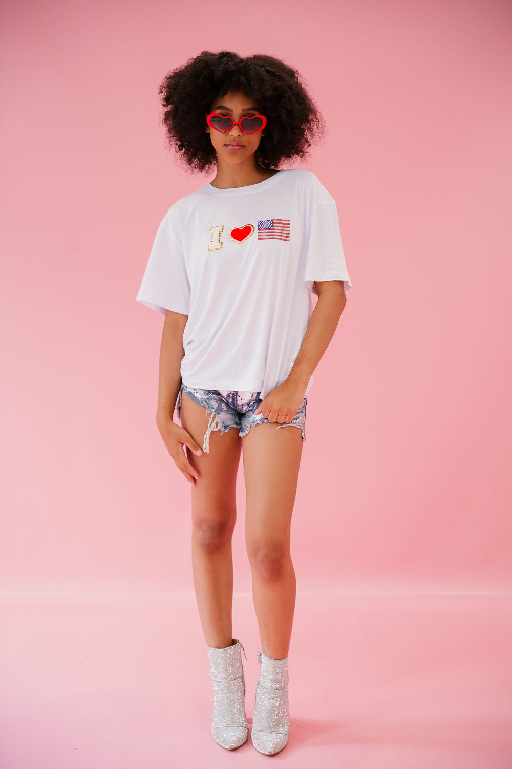 IN LOVE WITH AMERICA TANK TANK Judith March