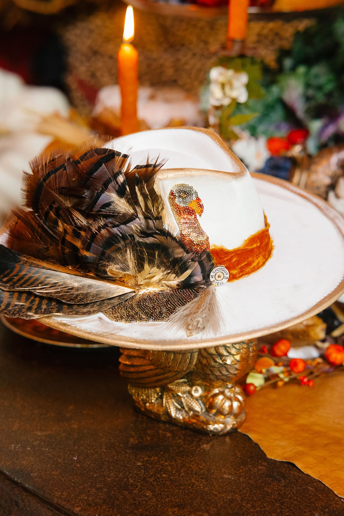 GOBBLE & GLAM RANCHER HAT RANCHER HAT Judith March