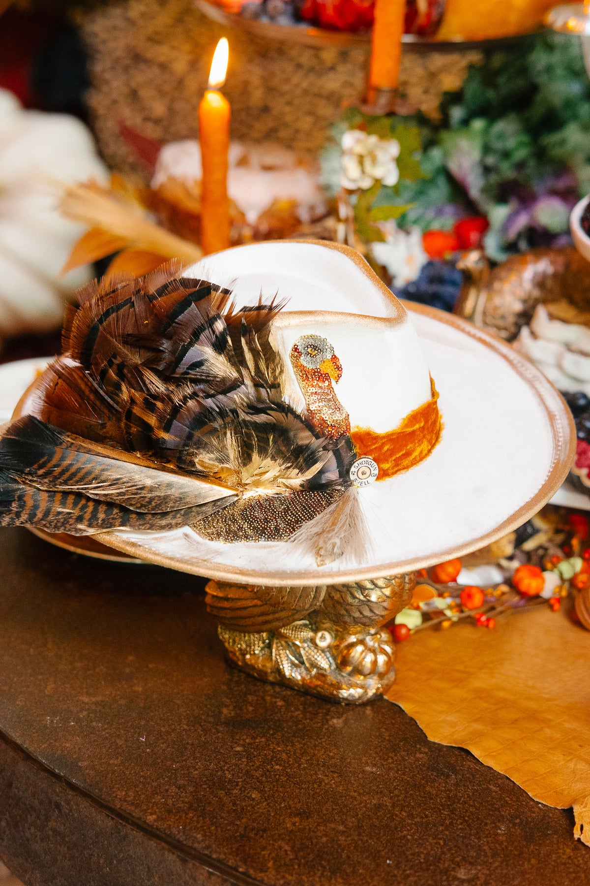 GOBBLE & GLAM RANCHER HAT RANCHER HAT Judith March