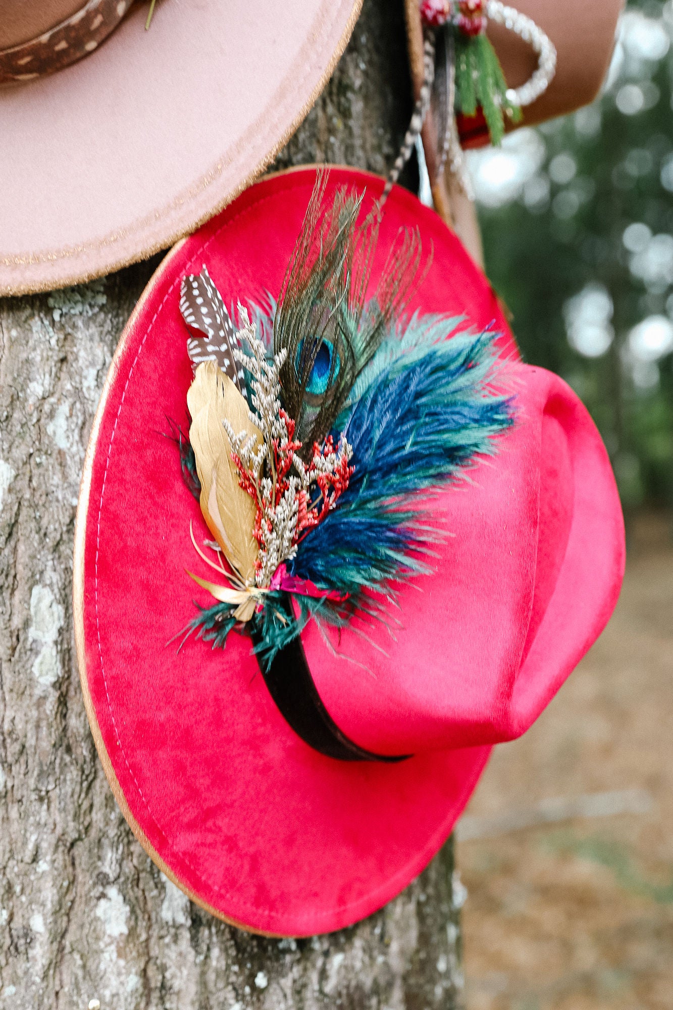HOLLY JOLLY CHRISTMAS RANCHER HAT RANCHER HAT Judith March