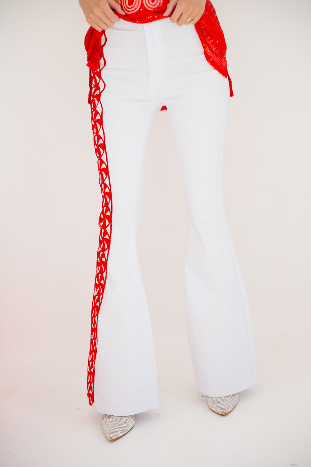 PEPPERMINT POP FLARES FLARES Judith March