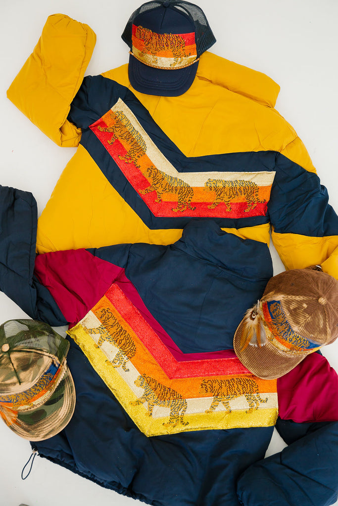 TIGER DREAMS PUFFER JACKETS JACKET Judith March   