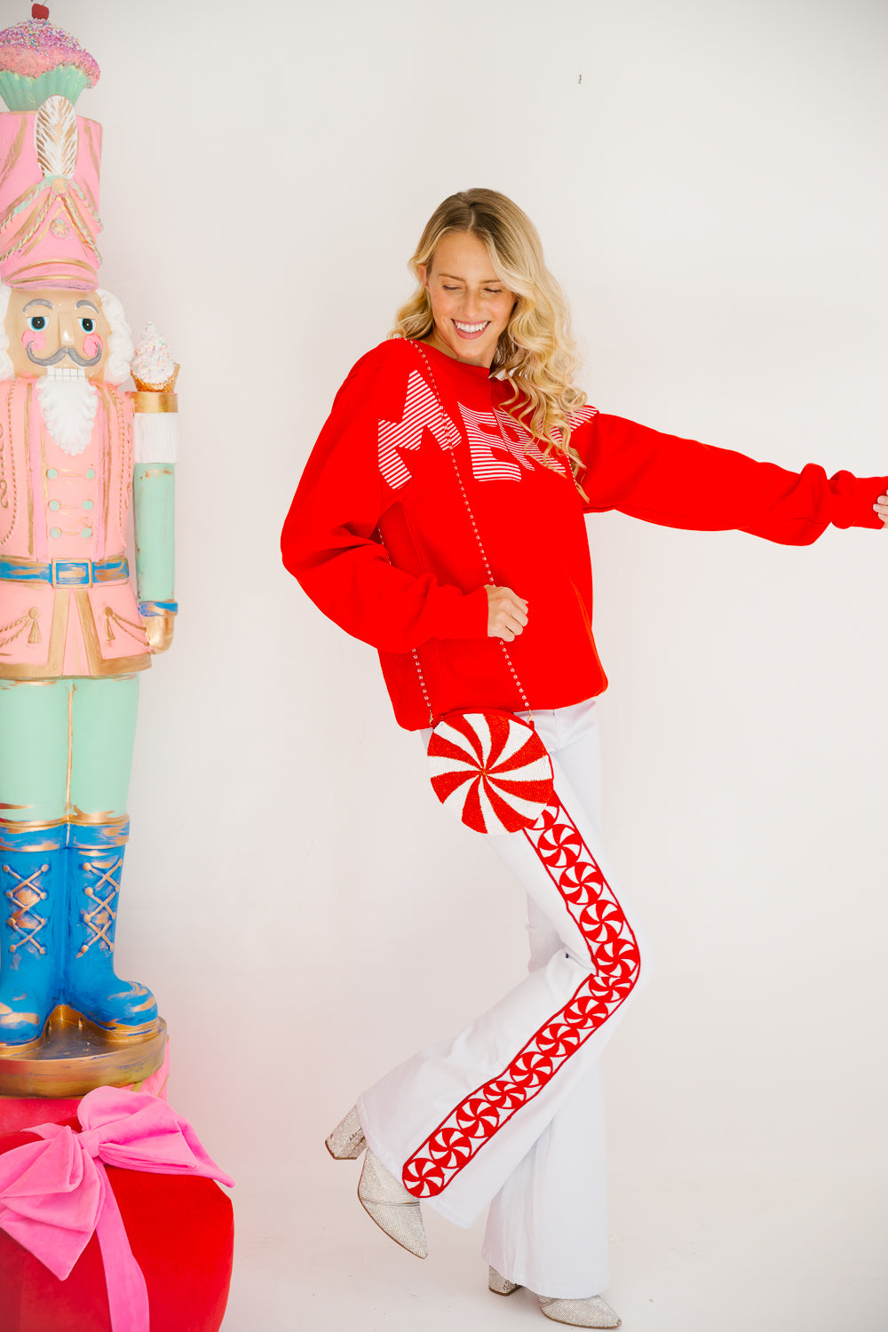 PEPPERMINT POP FLARES FLARES Judith March