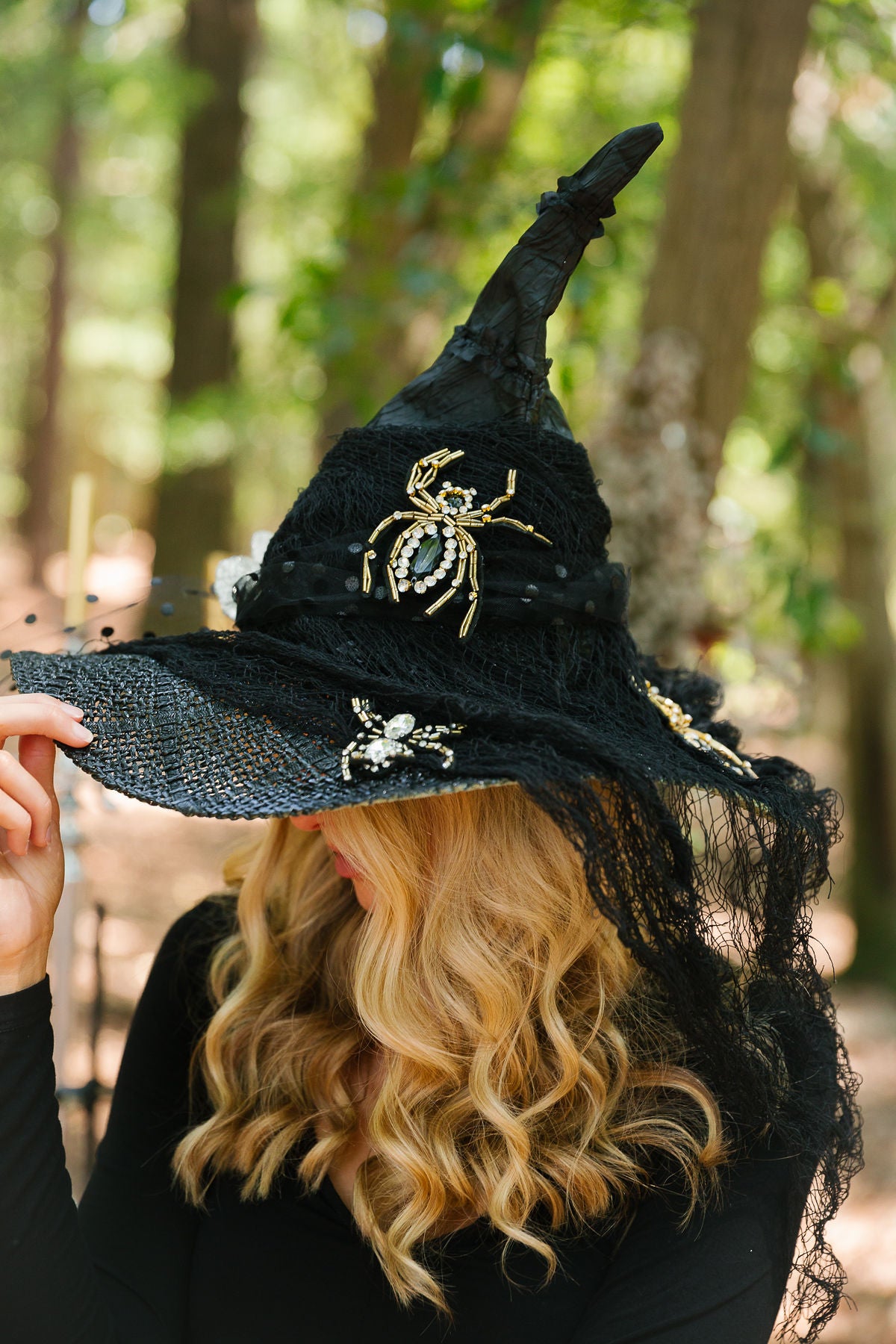 THE SPINNING SPELLS WITCH HAT (ONE OF A KIND)