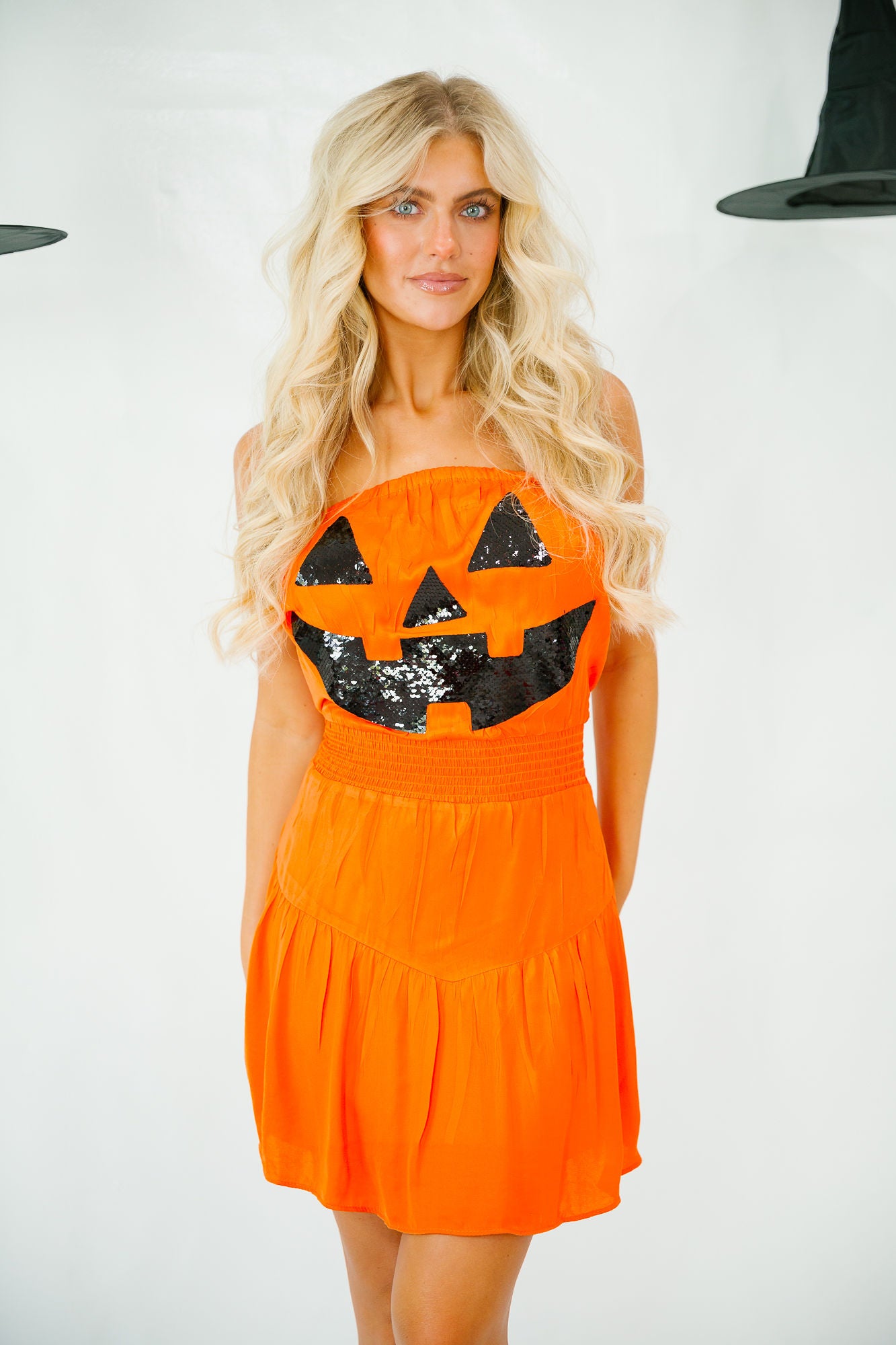 HAUTE HALLOWEEN STRAPLESS DRESS DRESS Judith March