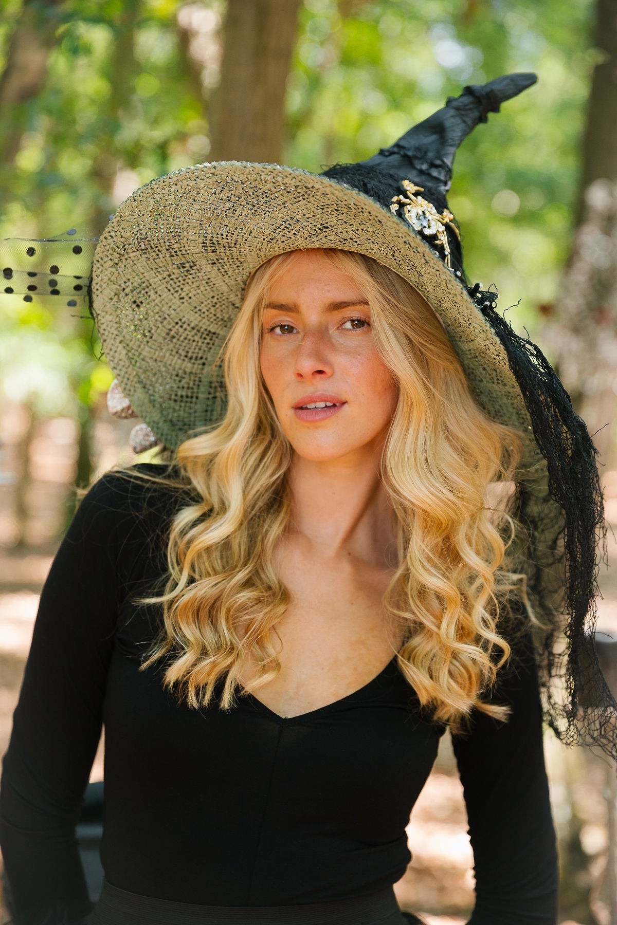 THE SPINNING SPELLS WITCH HAT (ONE OF A KIND)