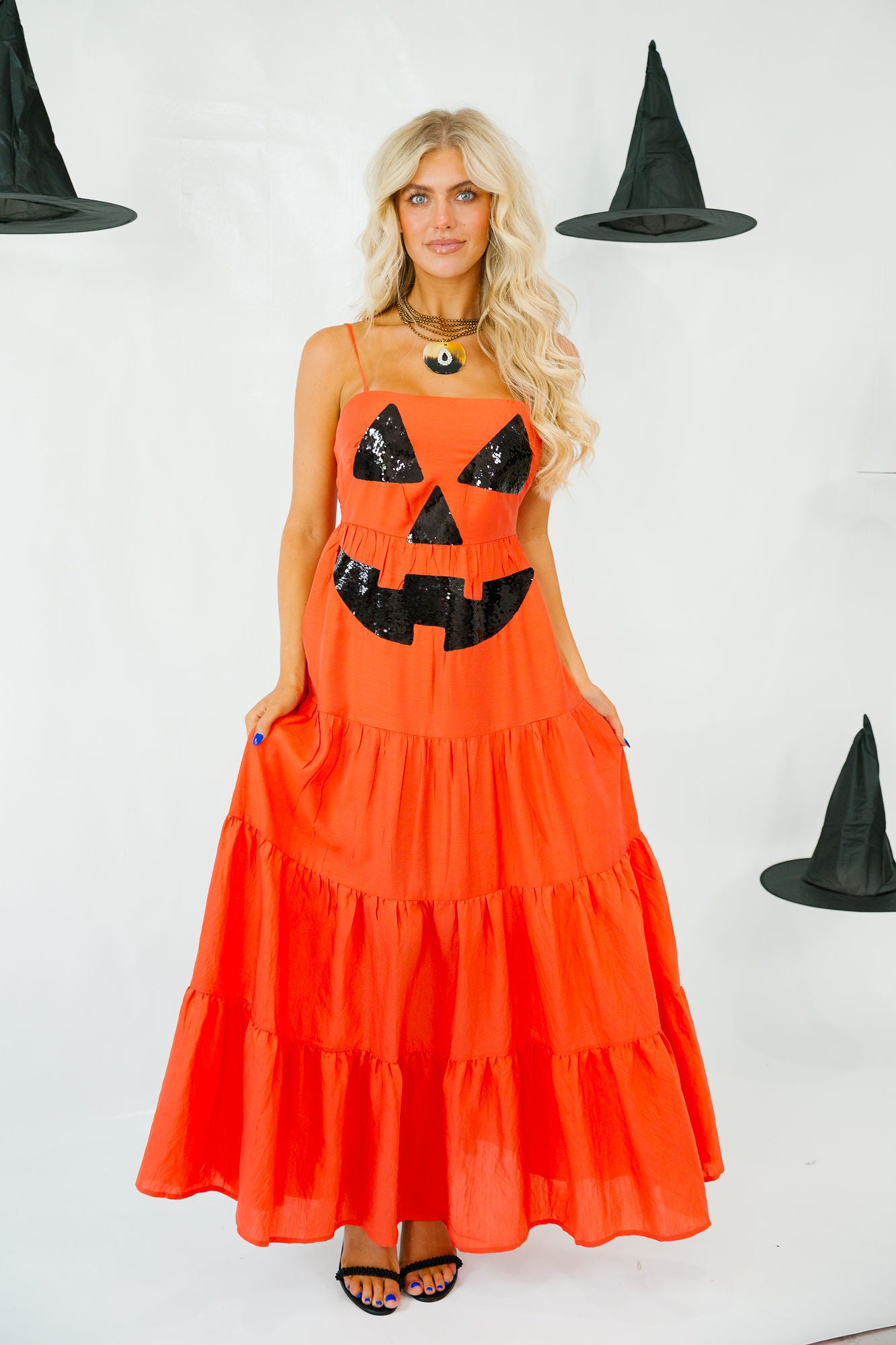 SPOOKTACULAR MAXI DRESS DRESS Judith March