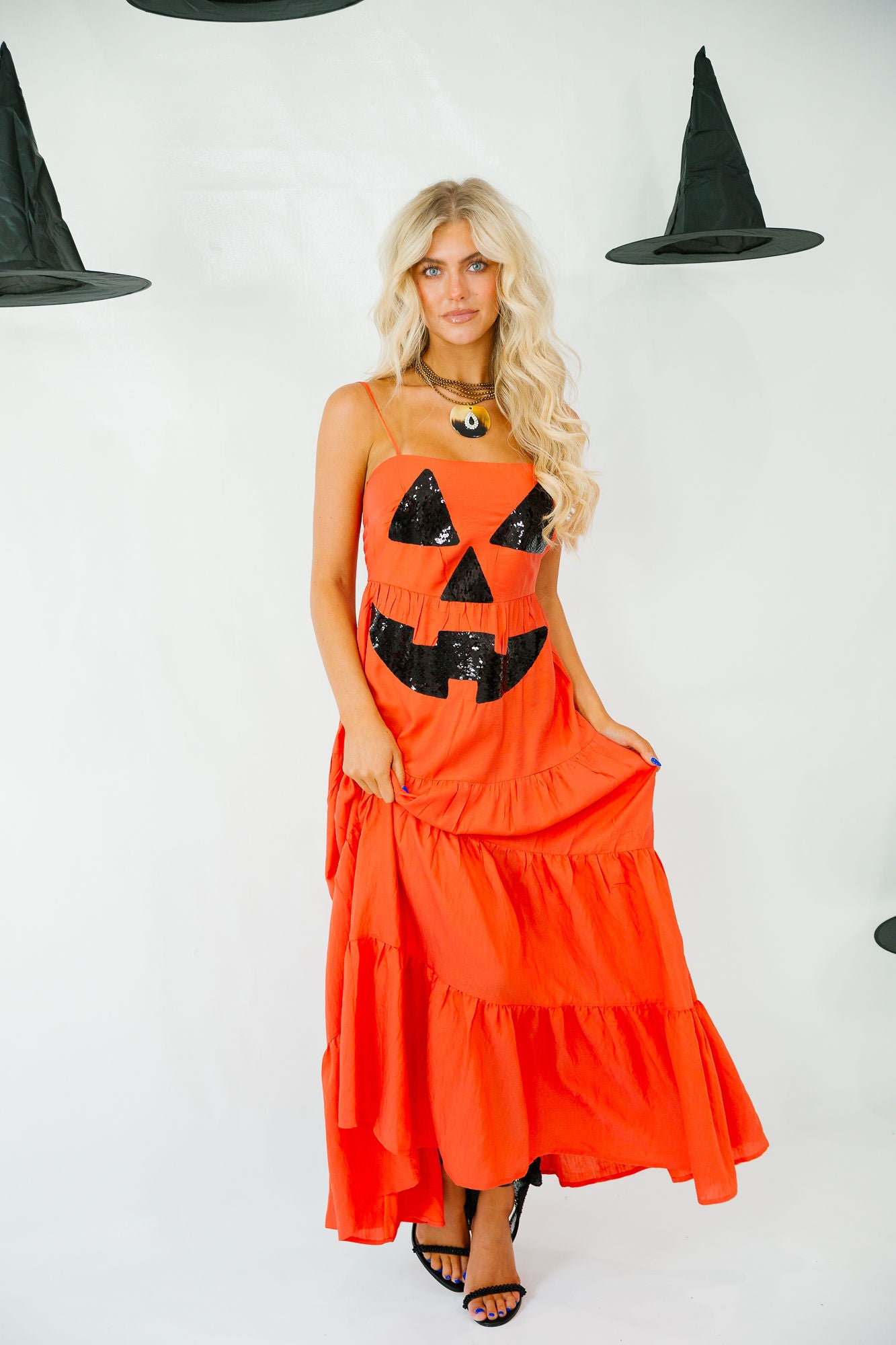 SPOOKTACULAR MAXI DRESS DRESS Judith March