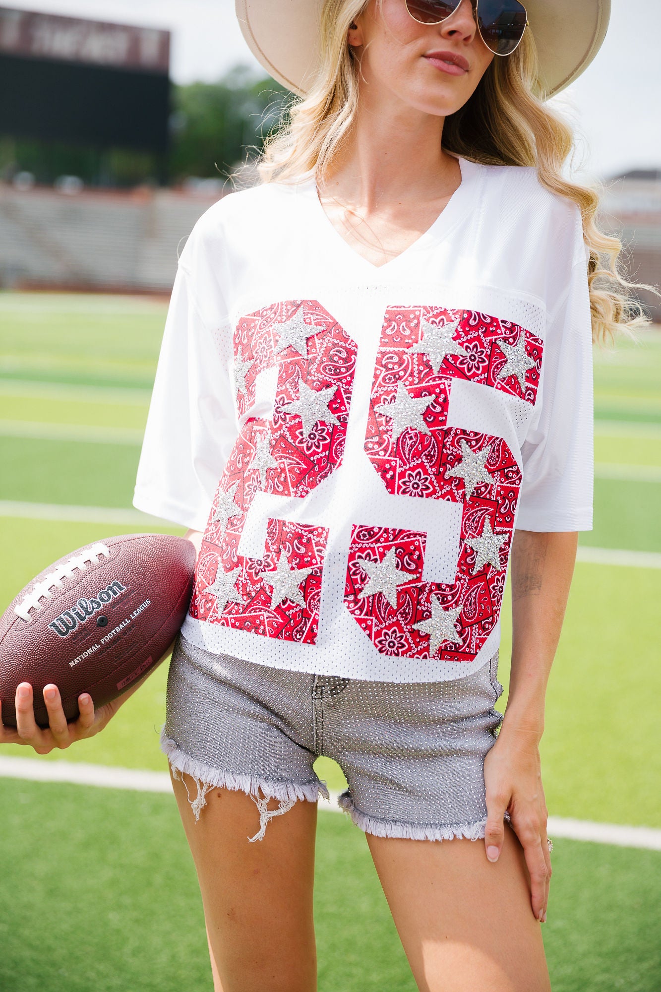 CUSTOM BANDANA NUMBER JERSEY jersey Judith March