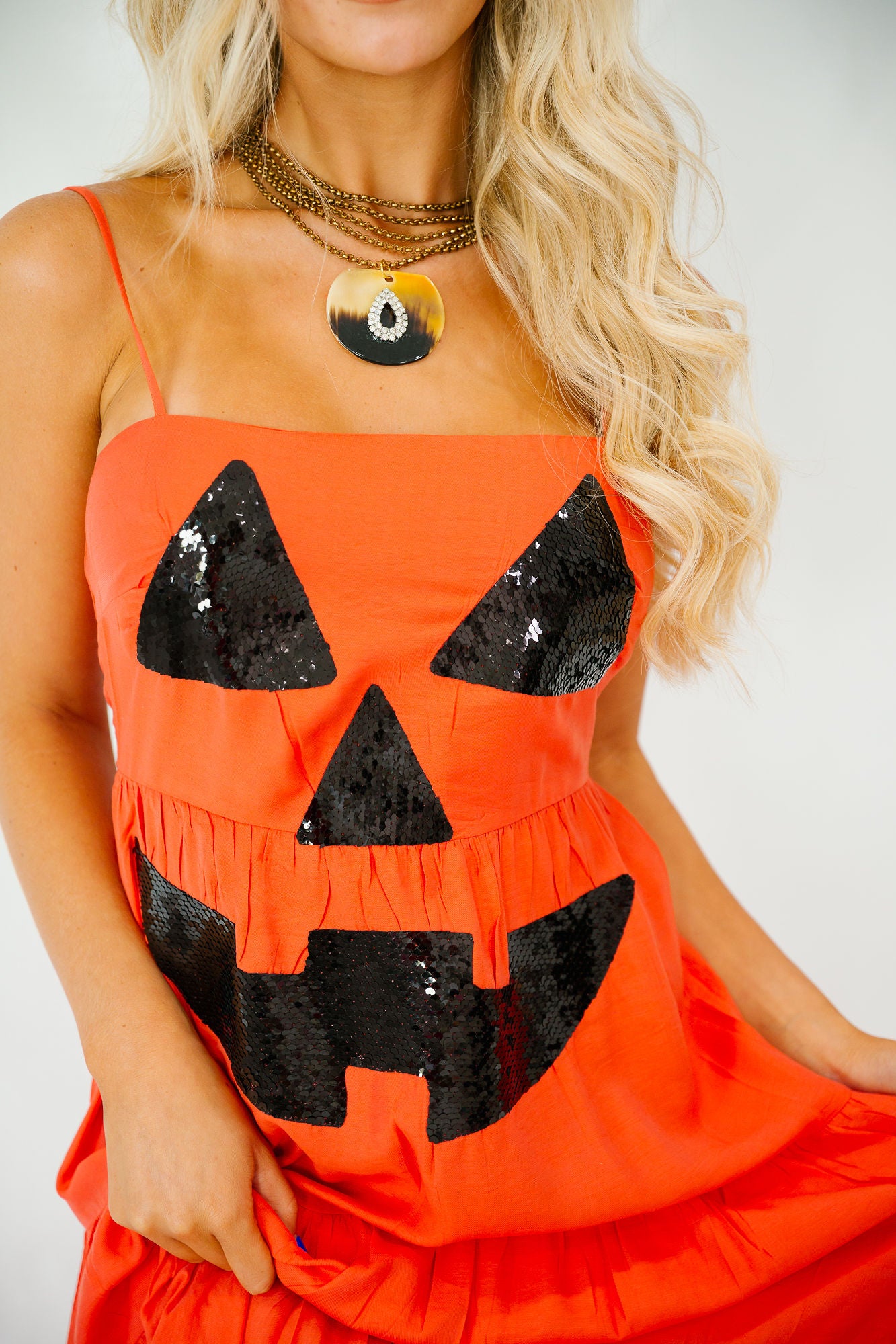 SPOOKTACULAR MAXI DRESS DRESS Judith March