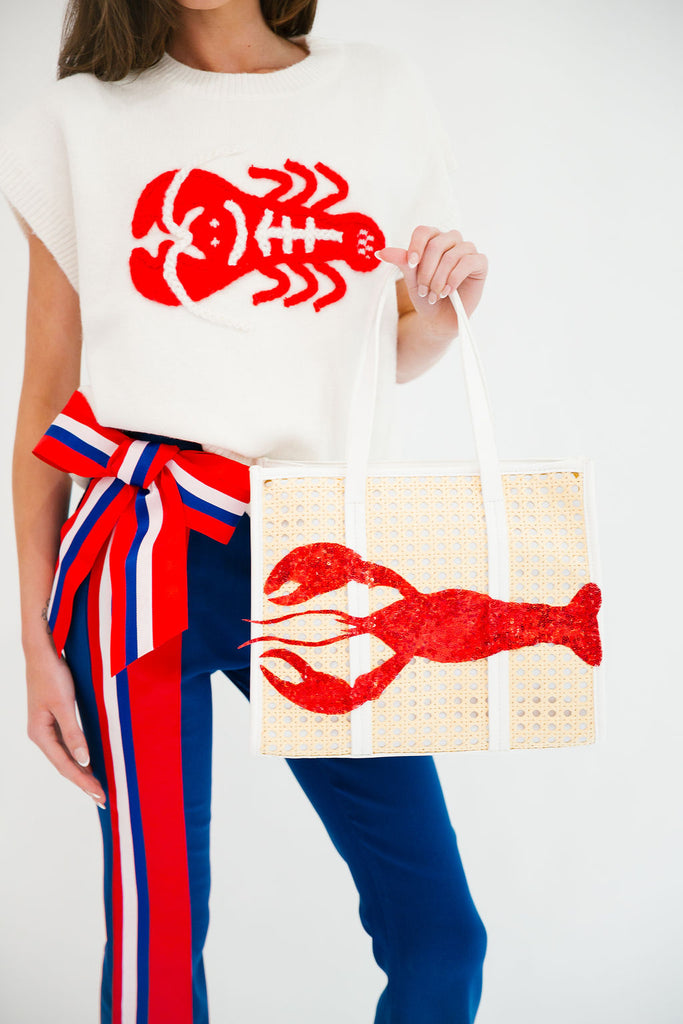 LOBSTER TOTE BAG TOTE BAG Judith March