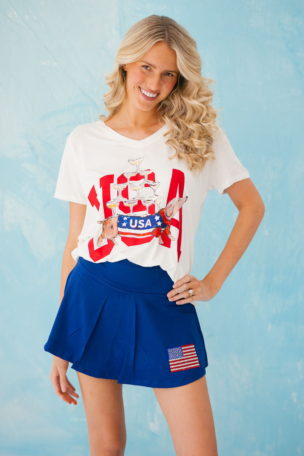 PARTY IN THE USA TEE TEE Judith March