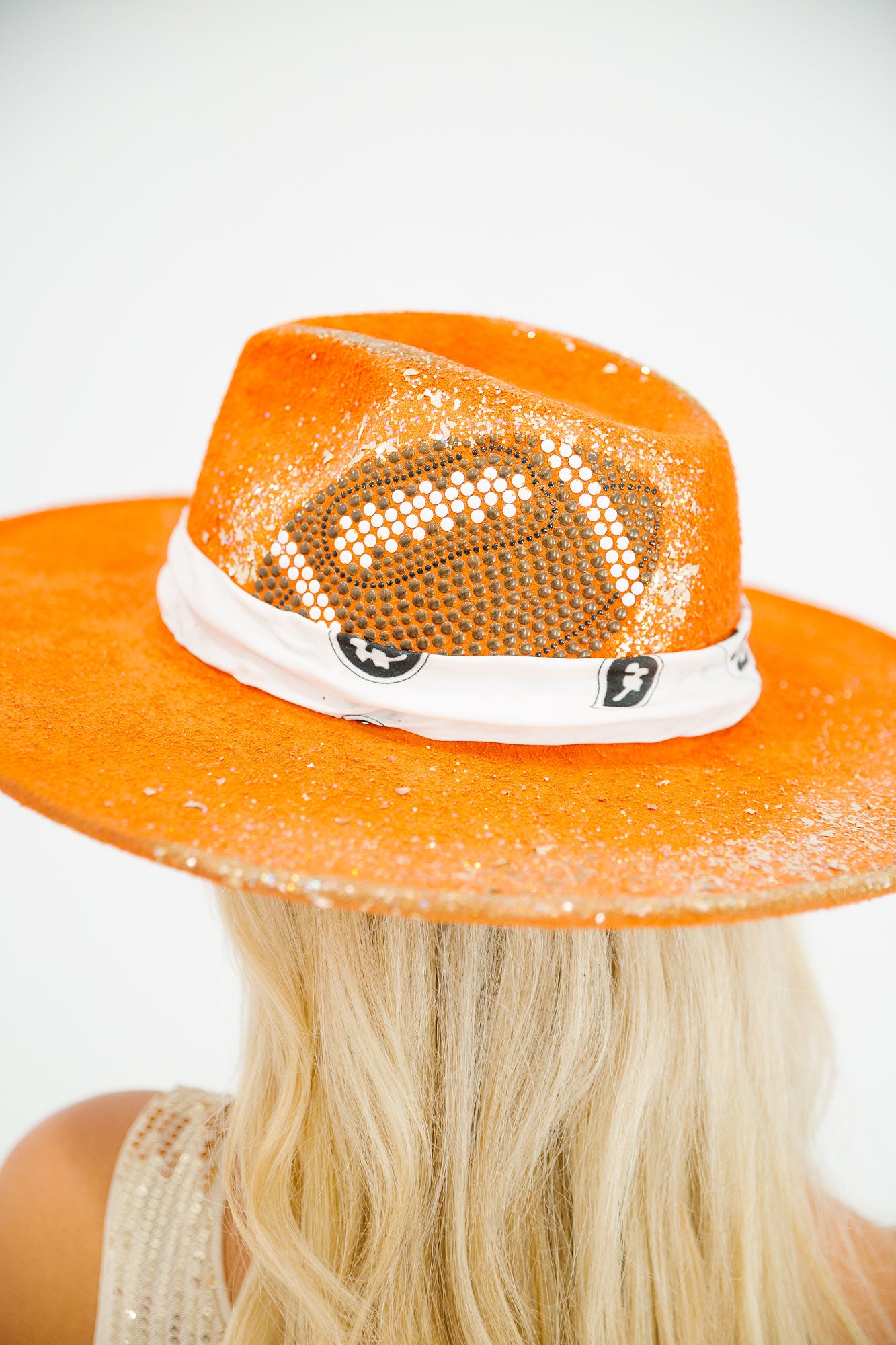 TOUCHDOWN ORANGE RANCHER HAT RANCHER HAT Judith March