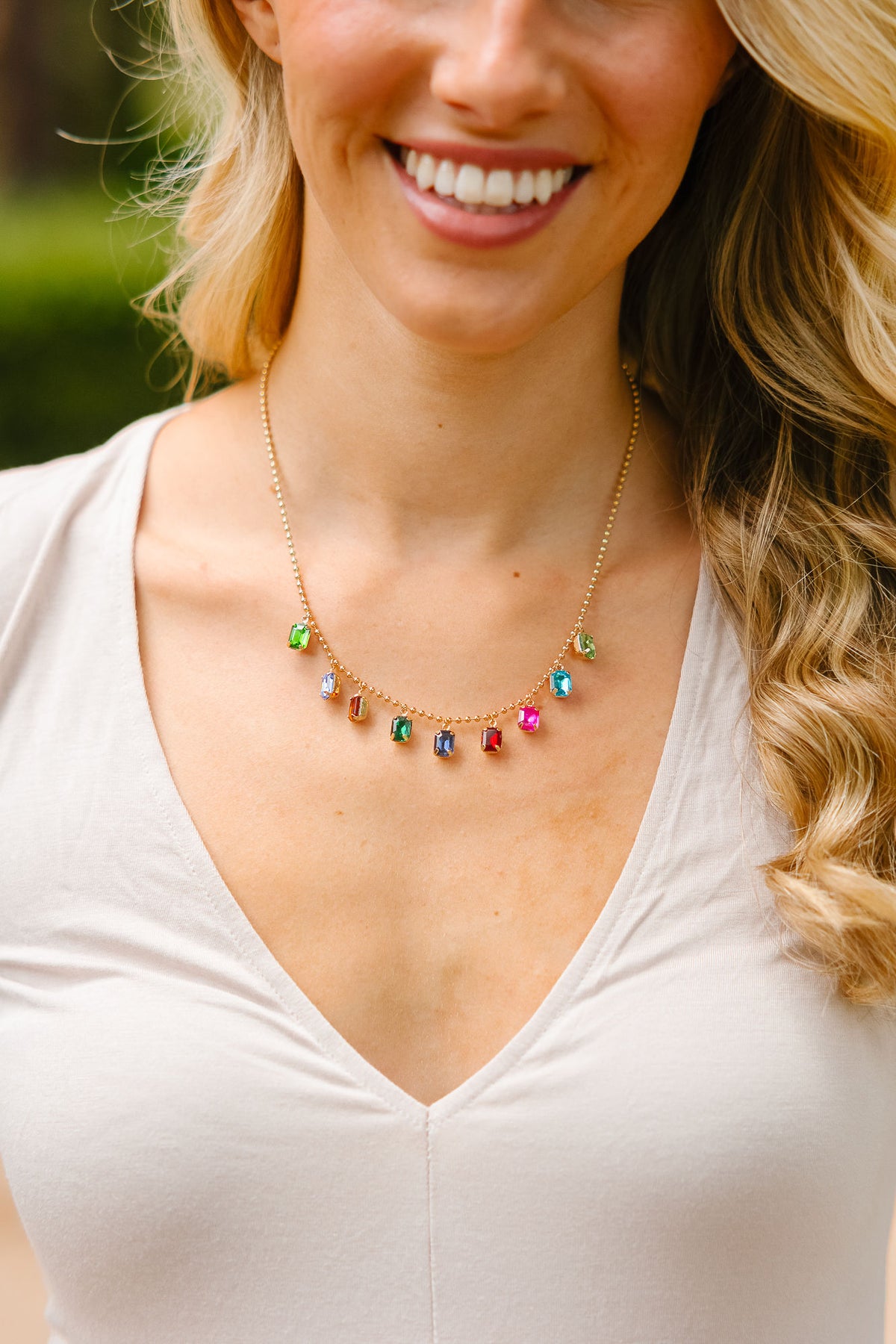 COLORFUL CHARM NECKLACE NECKLACE Judith March