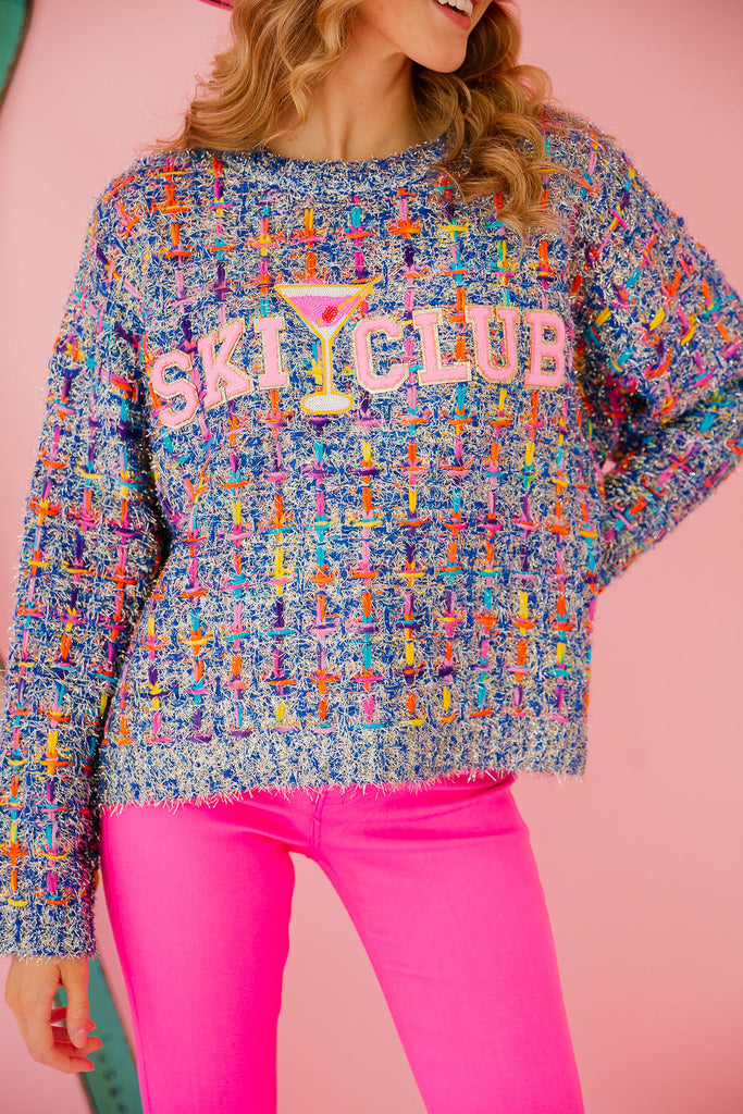 SKI CLUB TWEED SWEATER SWEATER Judith March