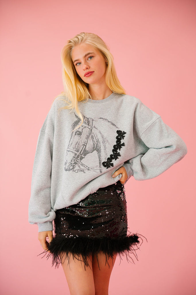 RACE WINNER GREY PULLOVER pullover Judith March   