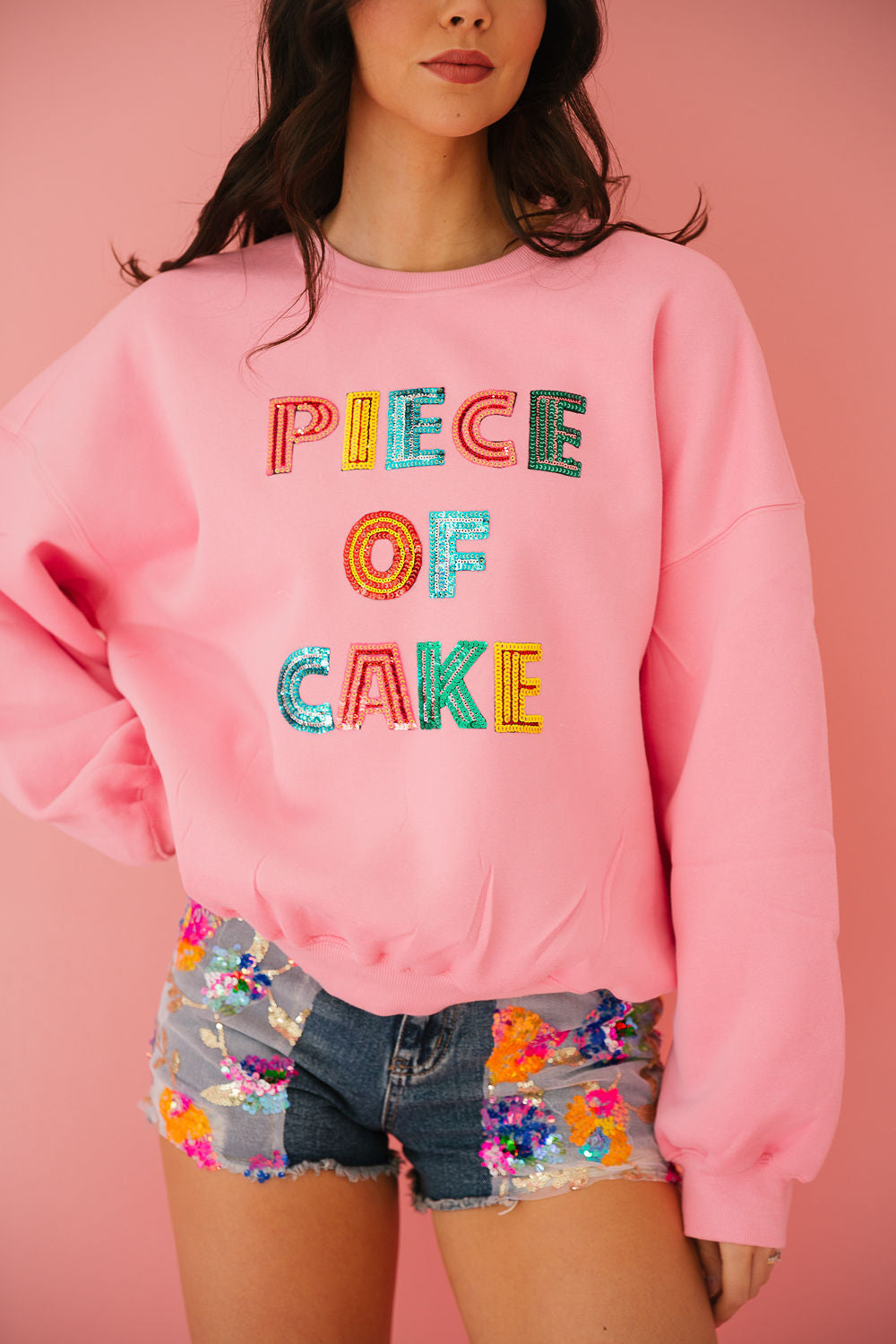 PIECE OF CAKE PINK PULLOVER pullover Judith March