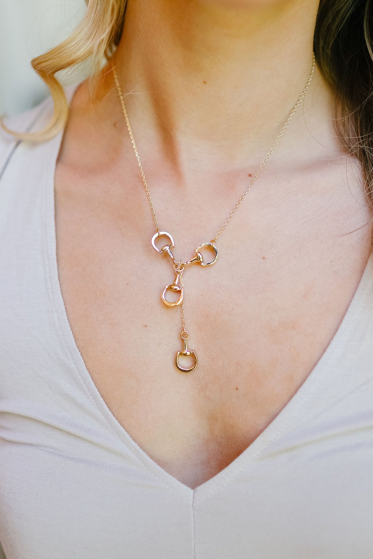 HERITAGE HORSE BIT NECKLACES NECKLACE Judith March DANGLE HORSE BIT