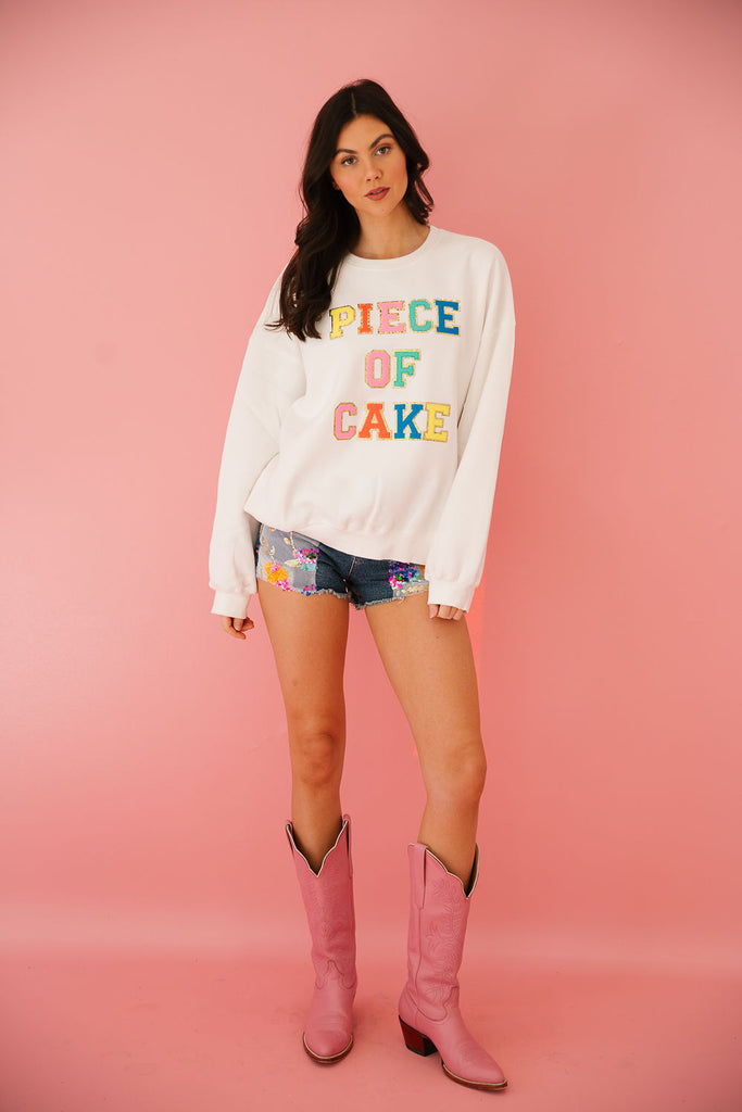 PIECE OF CAKE WHITE PULLOVER pullover Judith March